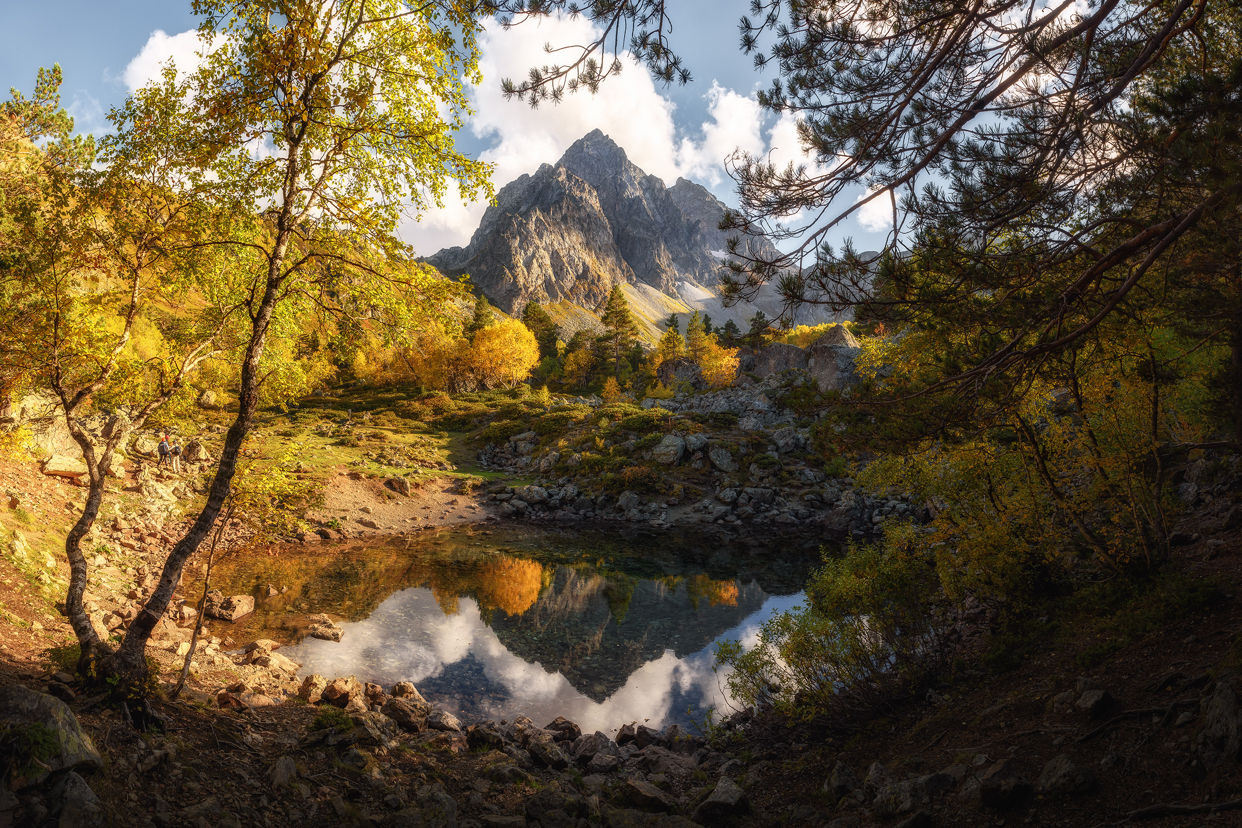 кавказ, горы, карачаево-черкесия, кчр, архыз, озеро, горное озеро, осень в горах, осенний пейзаж, Zakharov Armen