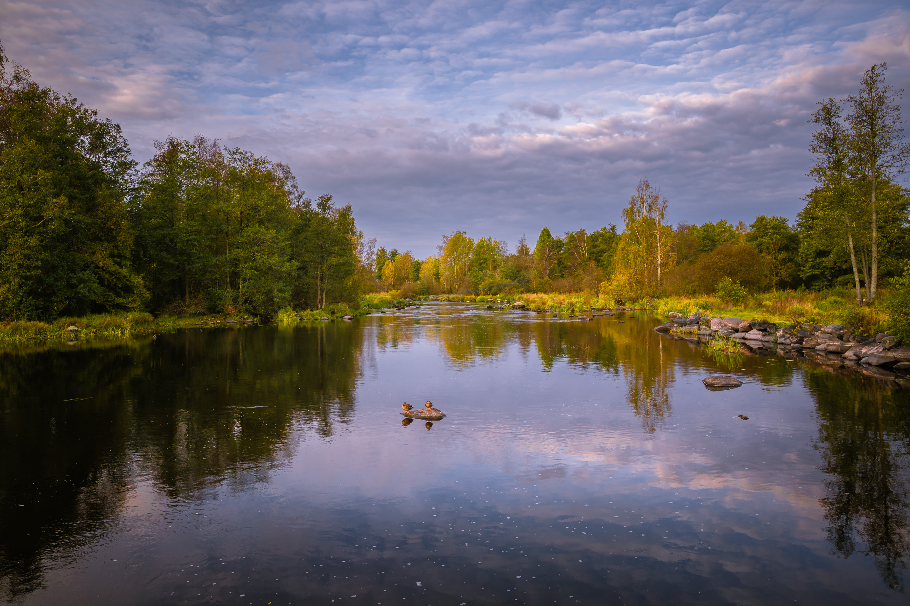 река вуокса приозерск осень, Олег Бабурин