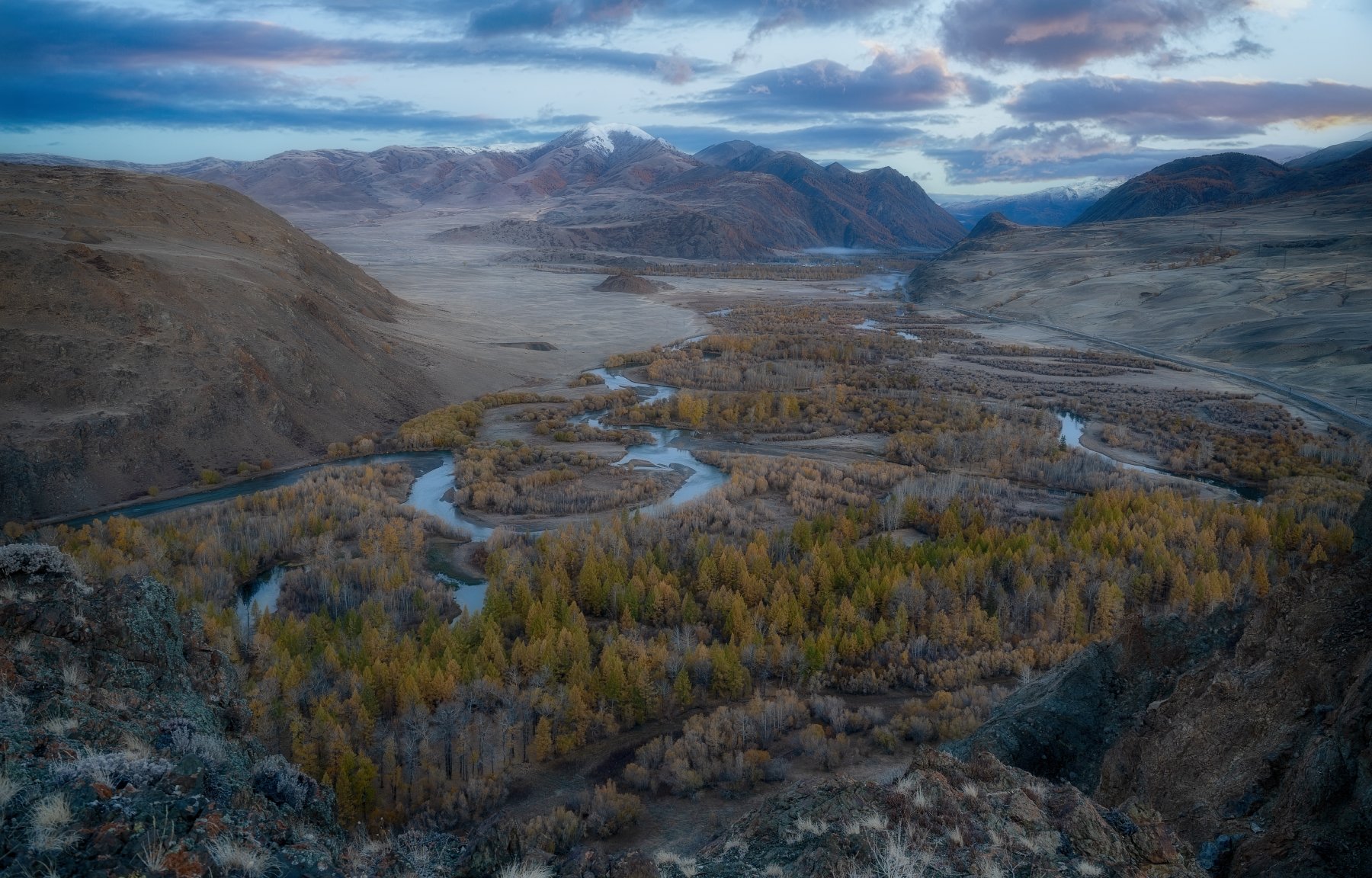 алтай горы лес утро пейзаж красивый лиственница, Татьяна Юганова