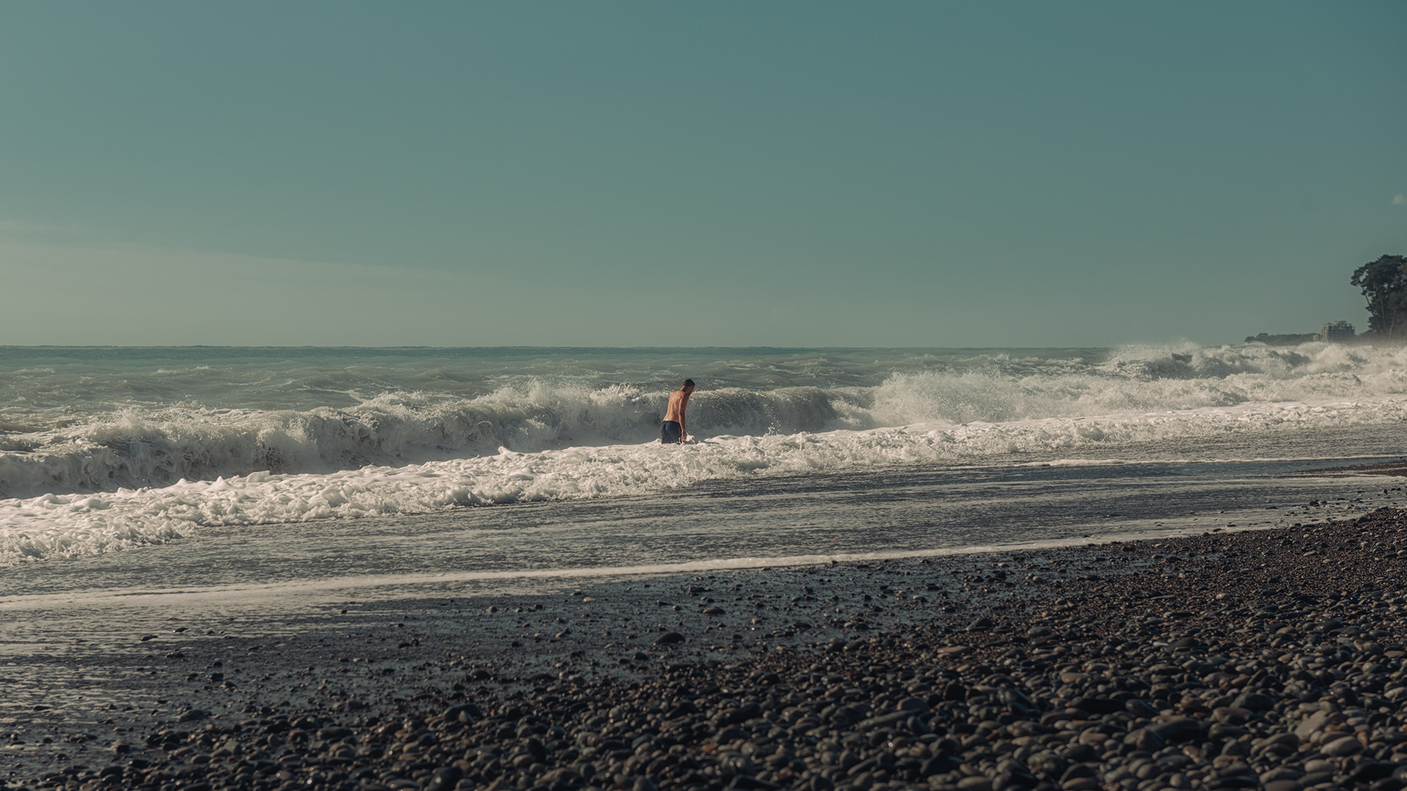 шторм море,  Мария