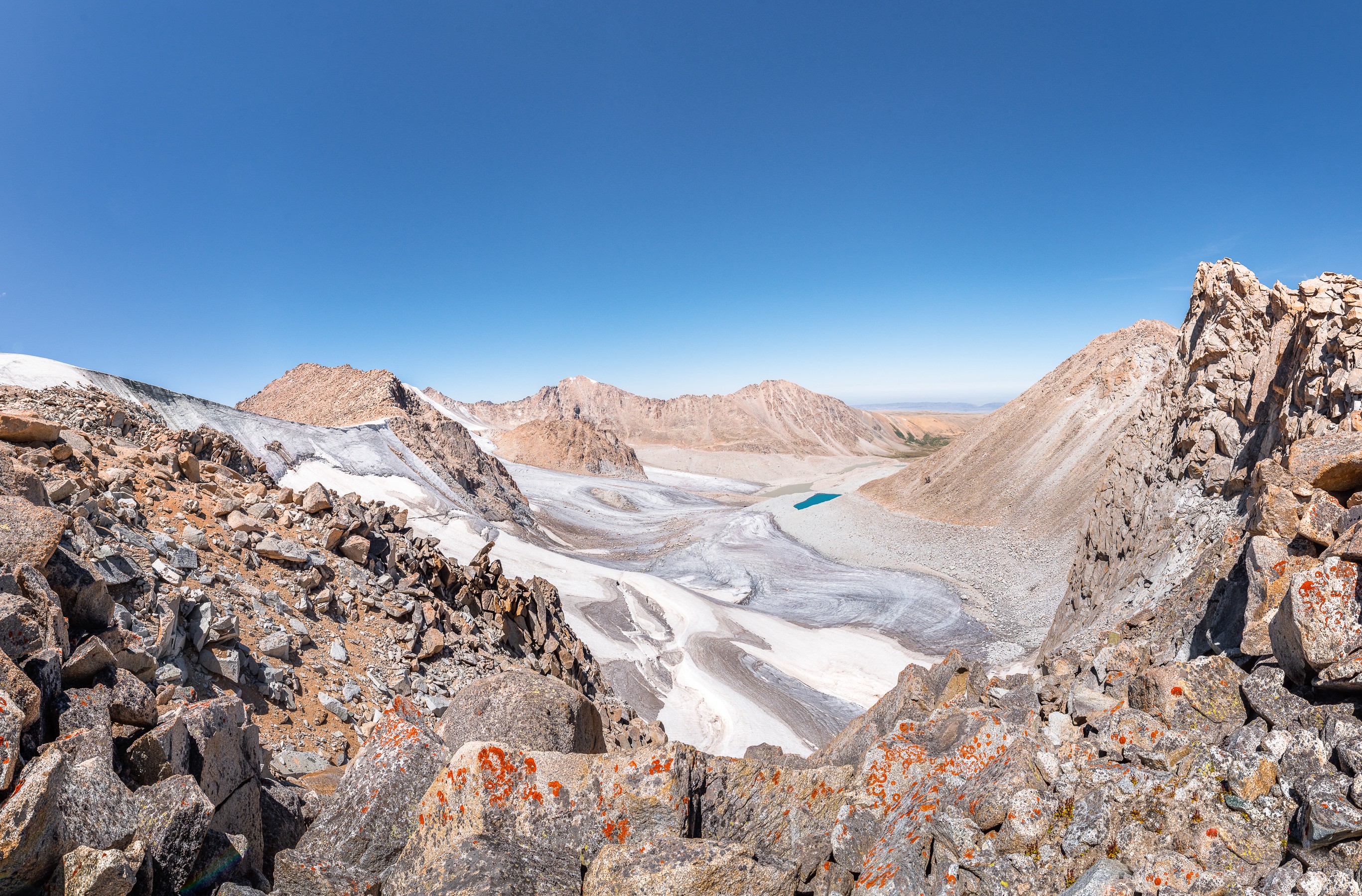 Горы, ледник, Джунгария, Казахстан, Джунгарский Алатау, Evgeniy Khilkevitch