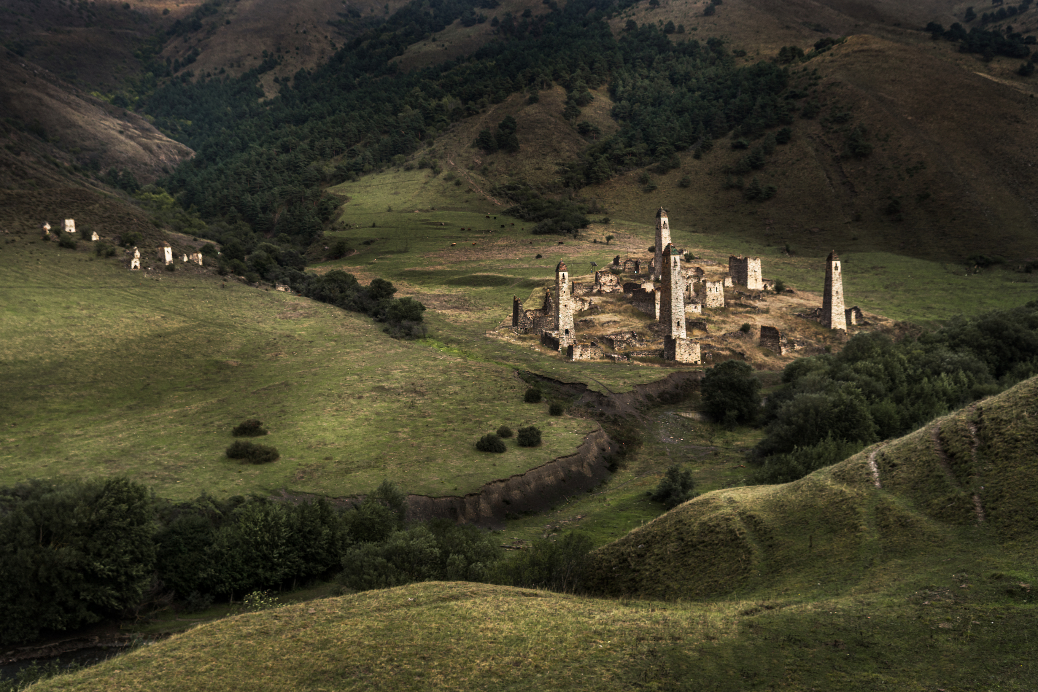 landscape, caucasus, mountines, ингушетия, пейзаж, горы, кавказ, Ilya Tolstonozhenko