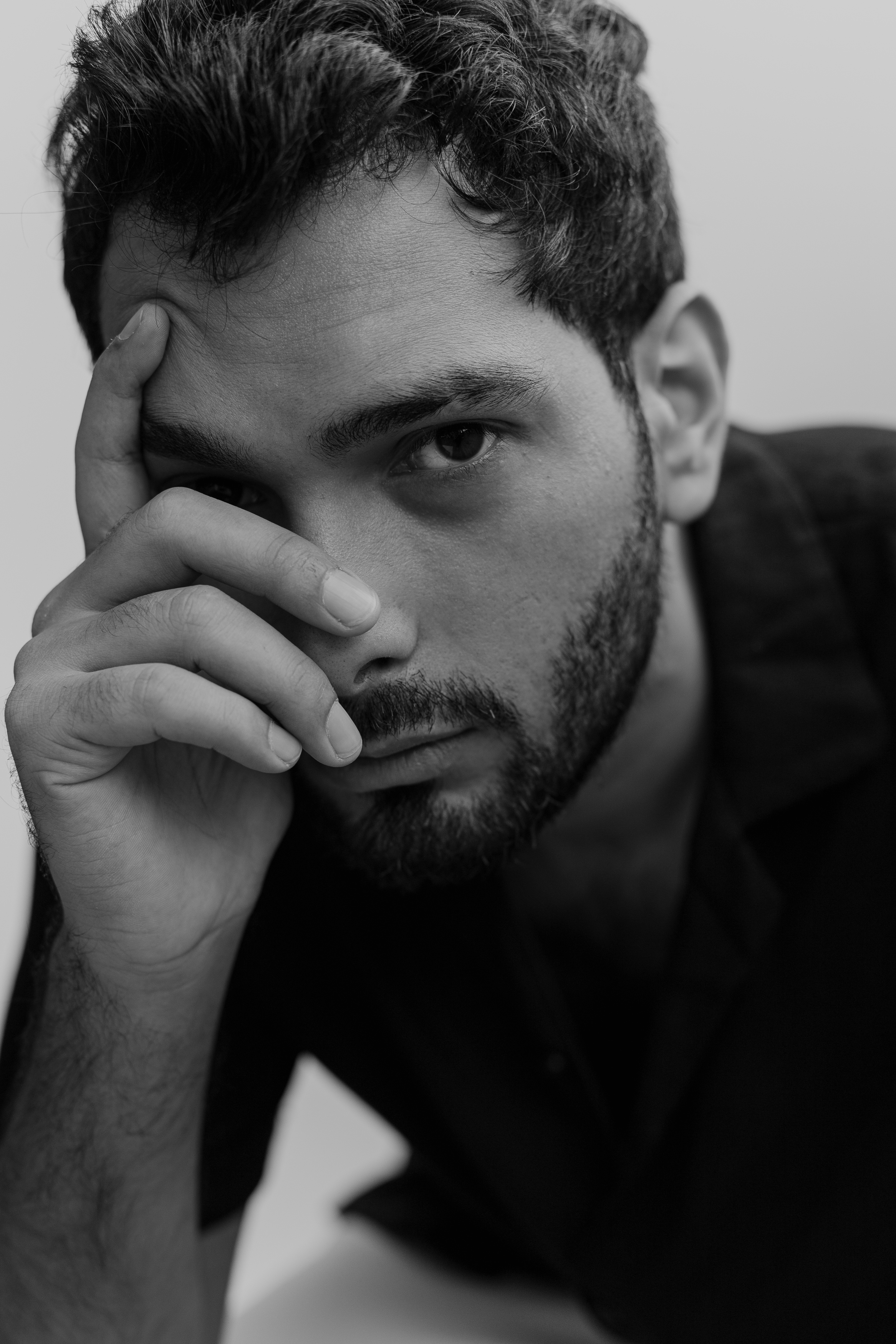 мужской портрет, мужчина, мужская съемка, black and white, male, men, актер, модель, Брагида Ольга