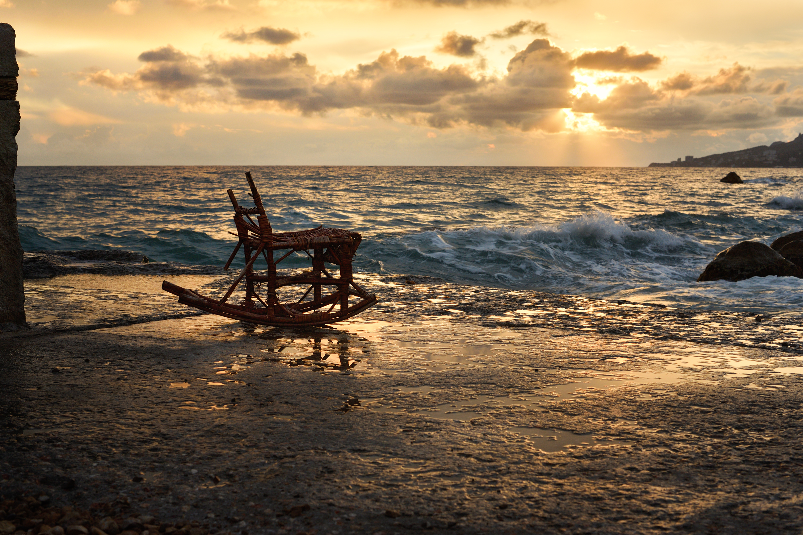 море, закат, Вьюшкин Игорь