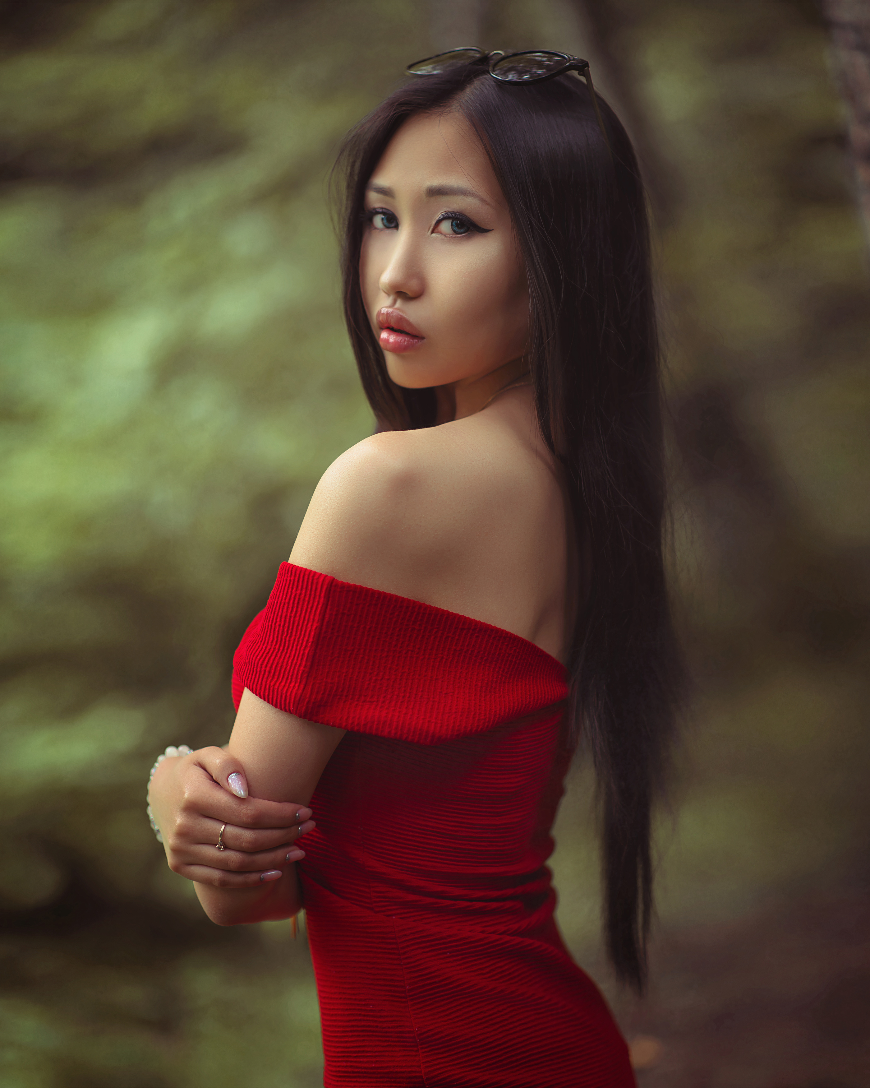 girl, model,hot, studio, portrait, black, light, young, summer, sexy, Frost Stanley