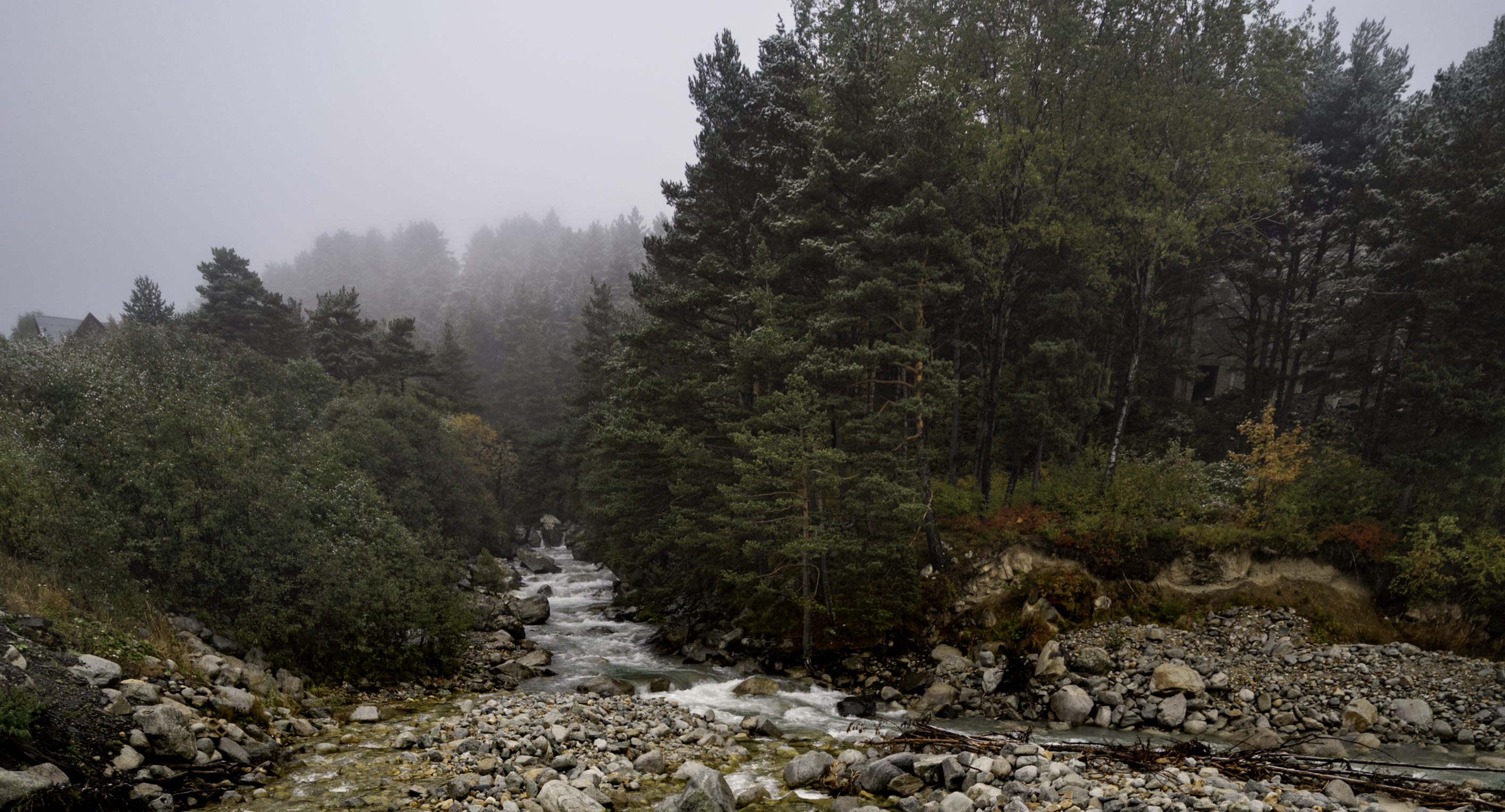 Россия, Северная Осетия, Алания, Дигория, Дигорское ущелье, река Урух, турбаза Порог Неба,, Гаврилов Юрий