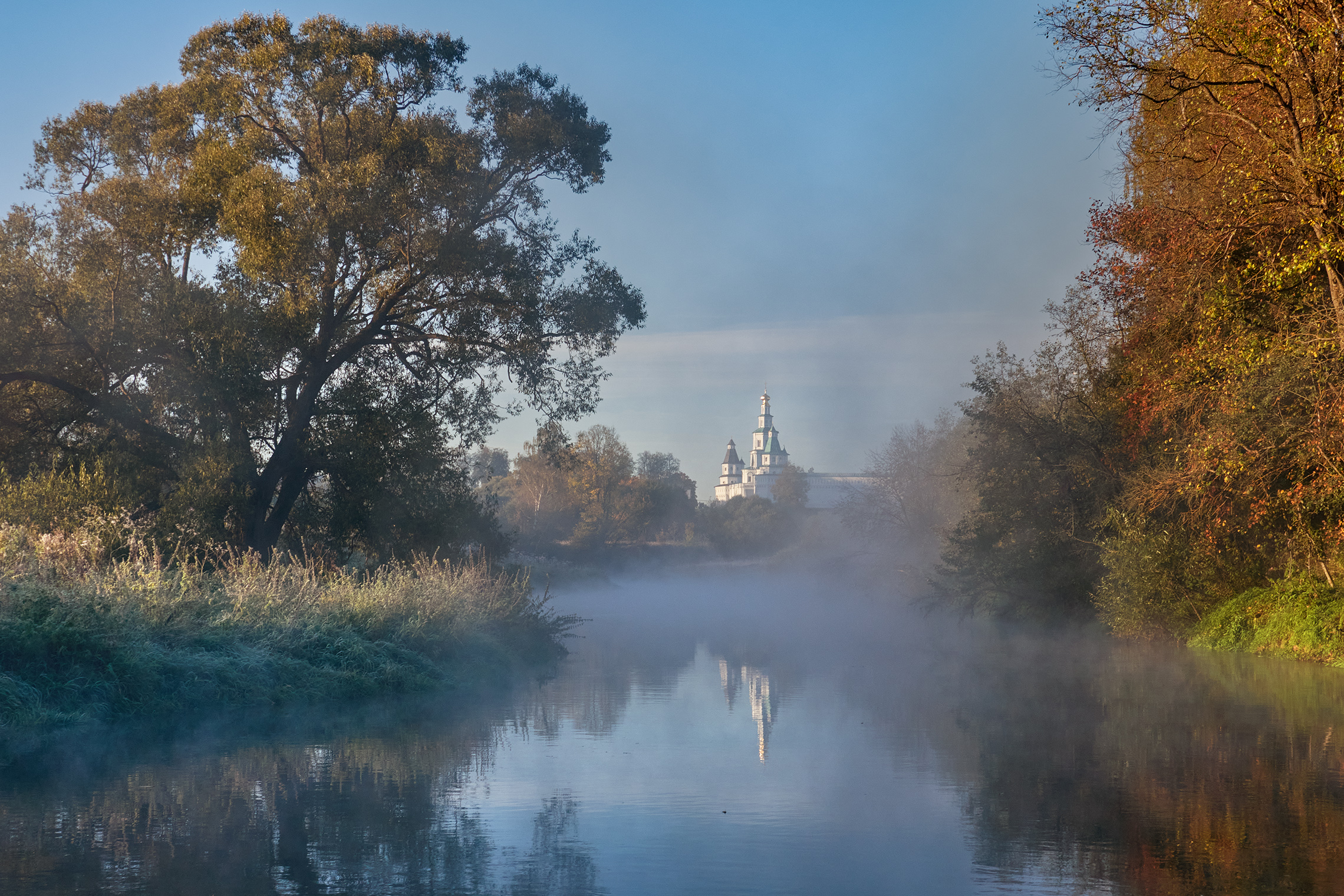 река истра, новый иерусалим, осень, Медведев Александр