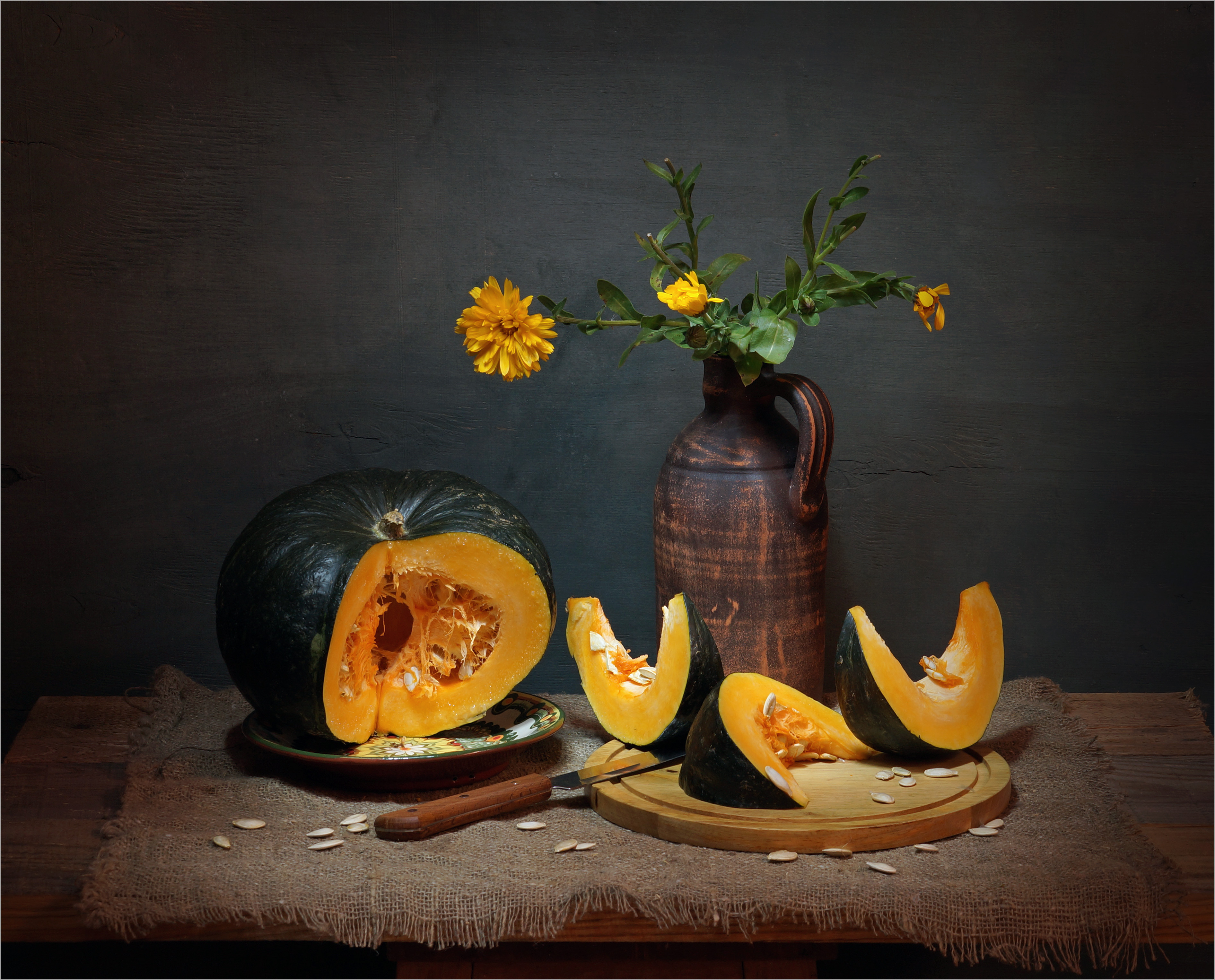 натюрморт тыква, Чумаков Александр