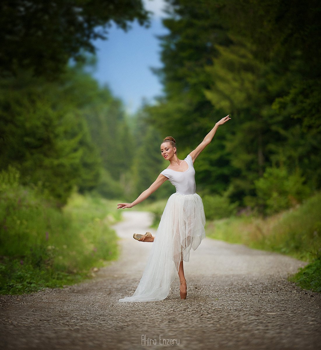 Ballerina, Ballet, Dance, Dancer, Nature, Portrait, Woods, Enzeru Akira