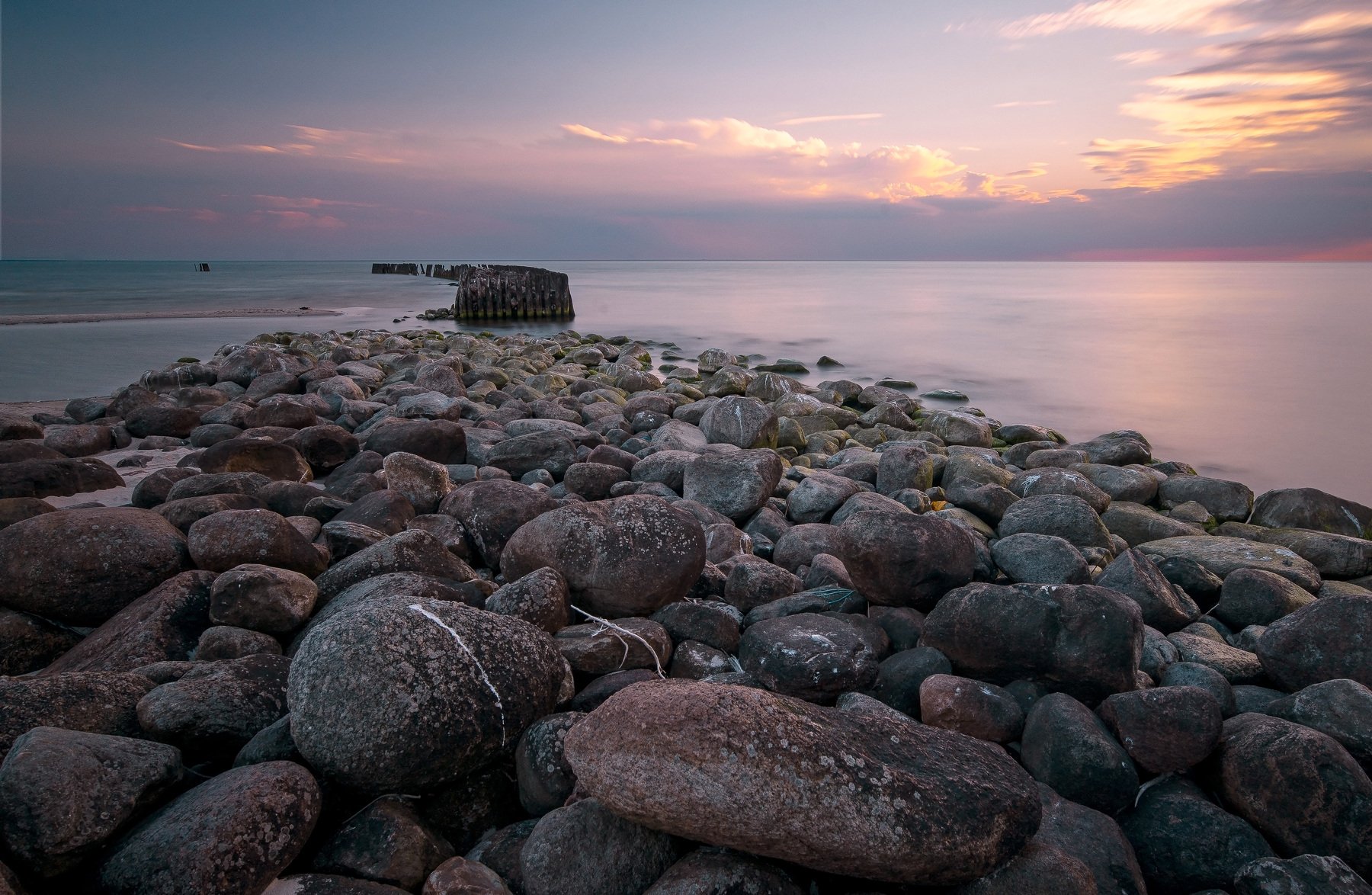 Baltic sea , latvia , sunset , Закат , море, Olegs Bucis