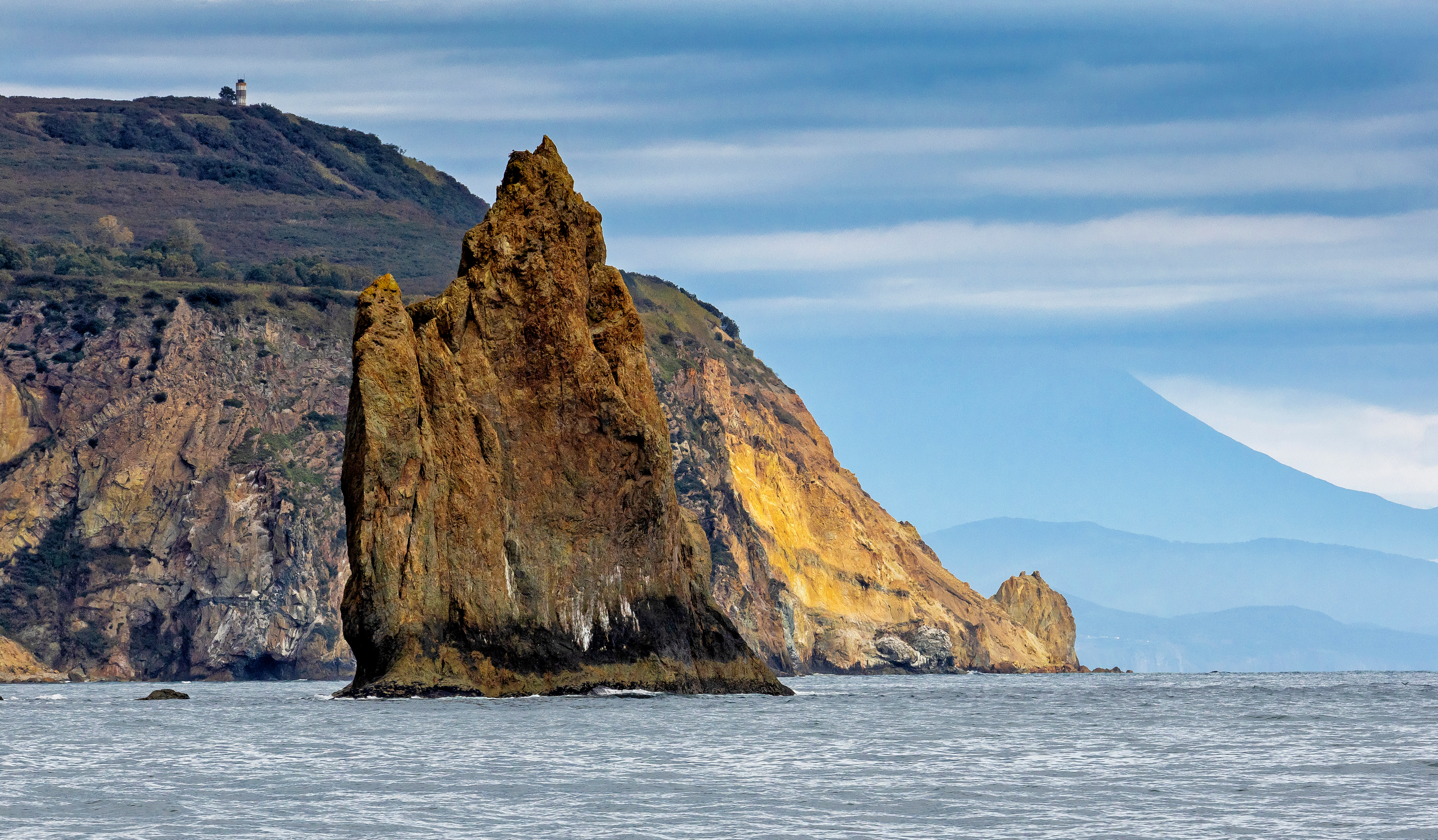 камчатка, тихий океан, путешествие, берег камчатки, скалы, бухта русская, Подосинников Максим