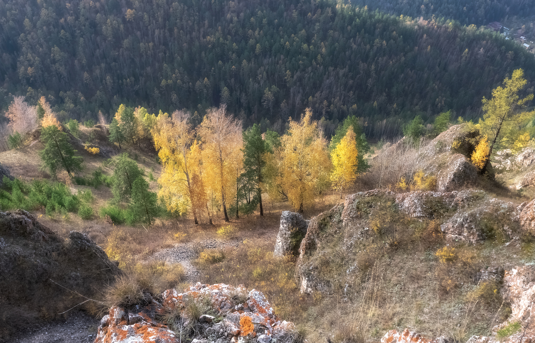 осень, торгашинский хребет, солнечно, Марина Фомина