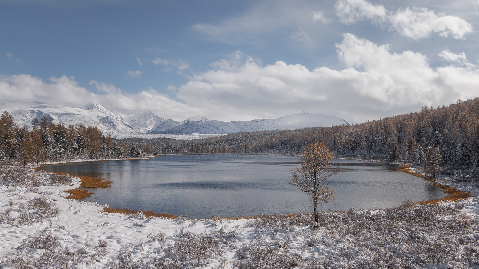 алтай,. горный алтай, озеро, горы, киделю, Морозов Сергей