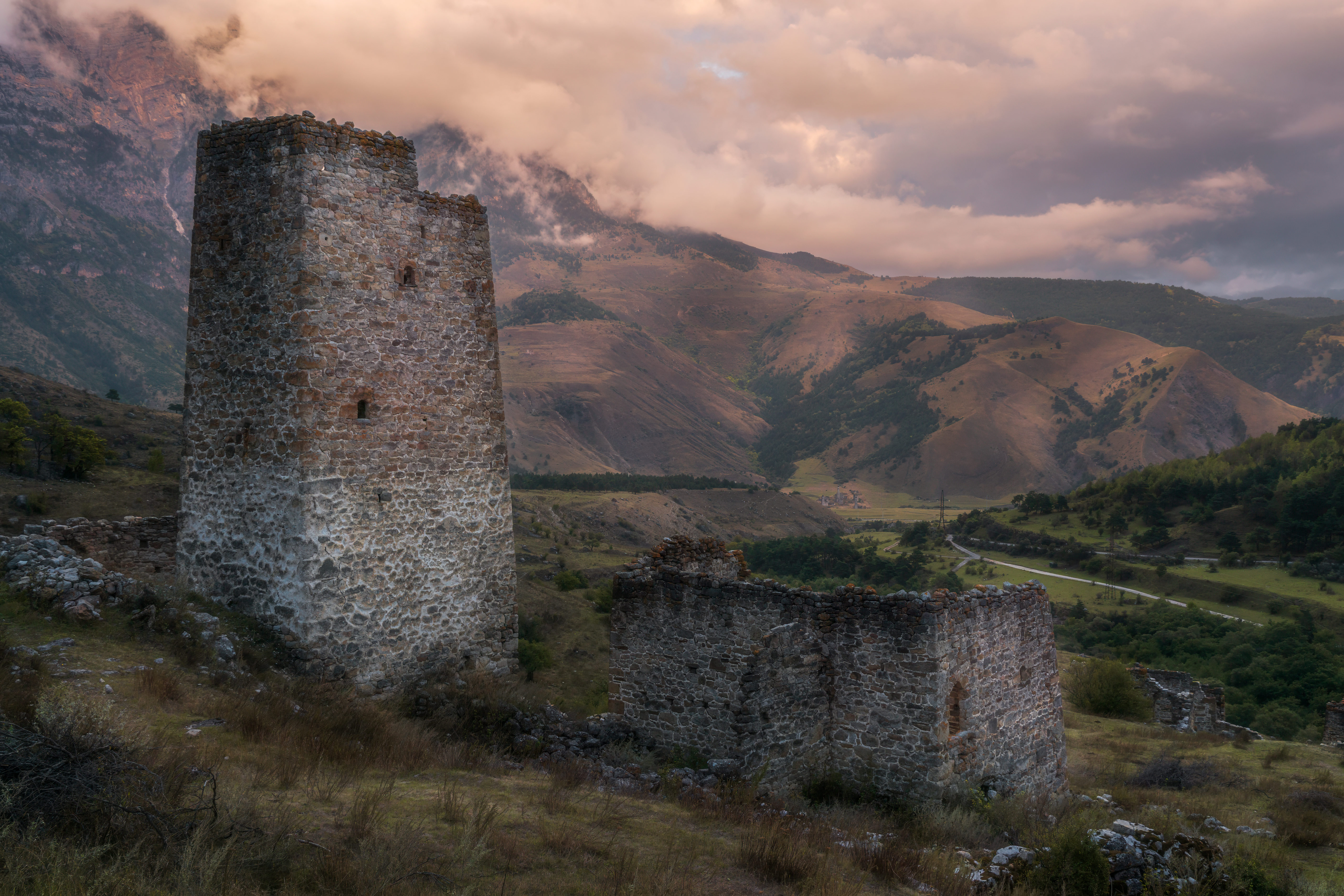 landscape, caucasus, mountines, ингушетия, пейзаж, горы, кавказ, Ilya Tolstonozhenko