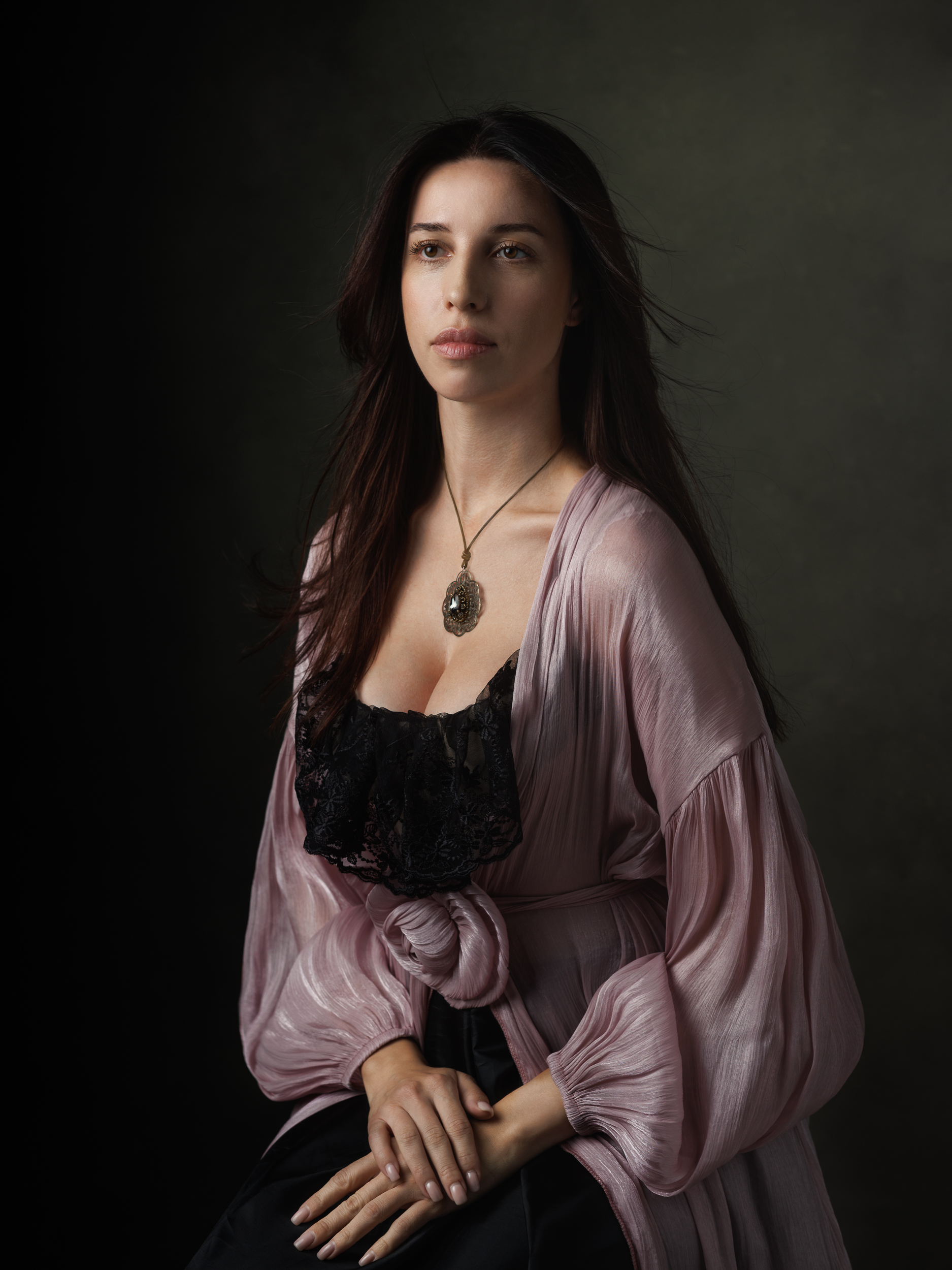 лицо, цвет, печать, женщина, ретро, студия, портрет, взгляд, Ведмеденко Оксана