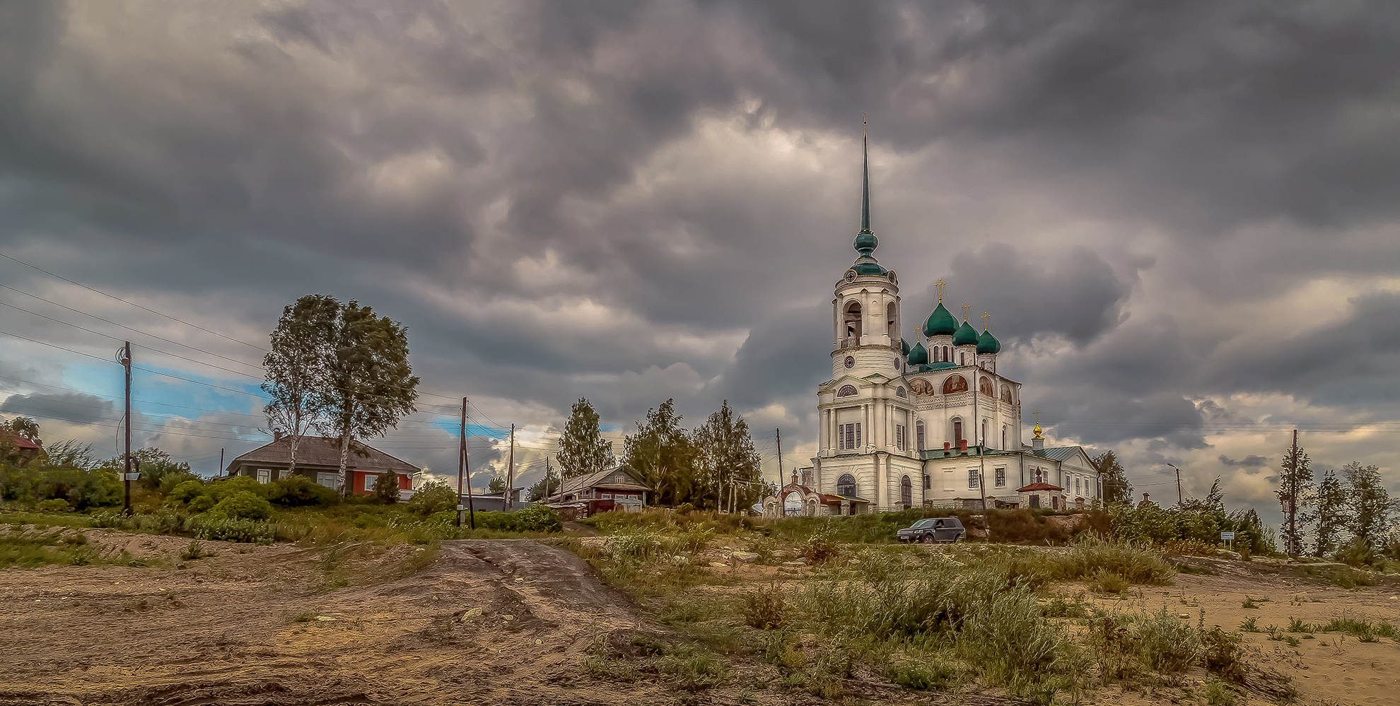 сольвычегодск, строгонов, собор, берег, благовещенский собор, горд, Анкудинов Леонид