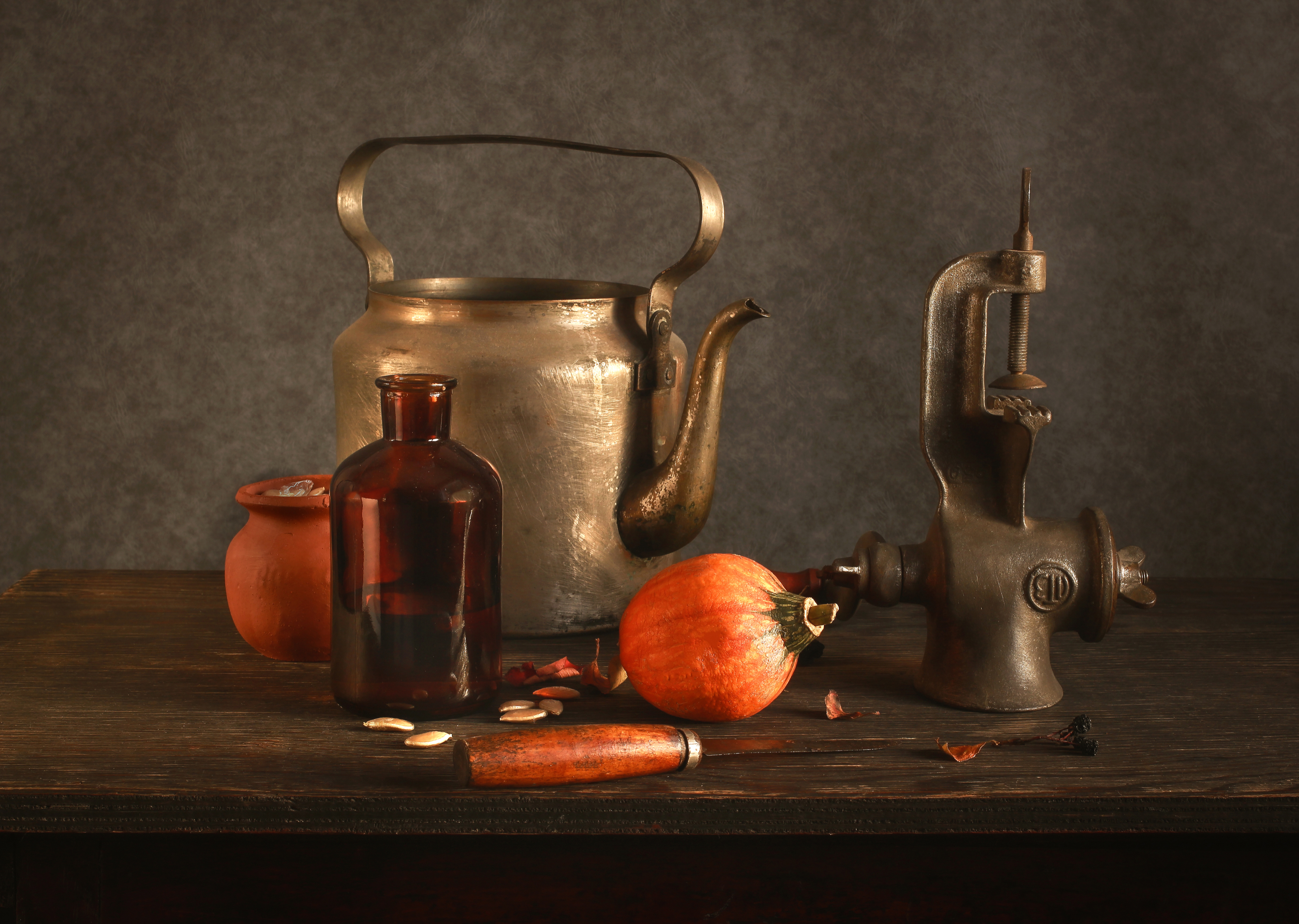 натюрморт, фотонатюрморт, still life, stillifefoto, осень, тыква, мясорубка, наталья_казанцева, Наталья Казанцева