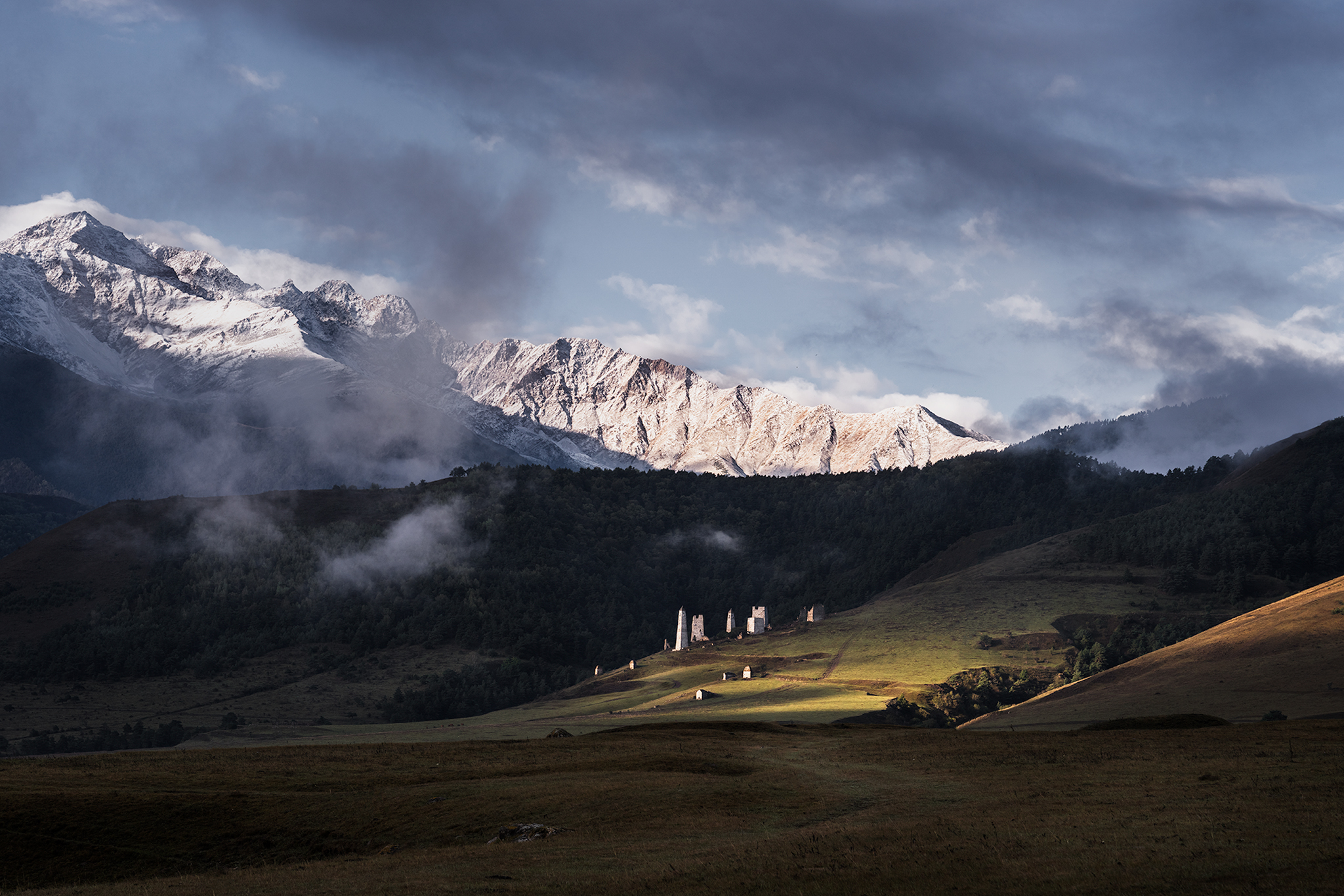 landscape, caucasus, mountines, ингушетия, пейзаж, горы, кавказ, Ilya Tolstonozhenko