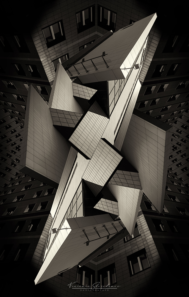 градографика, город, архитектура, ч/б, vensk, Скородумов Вениамин