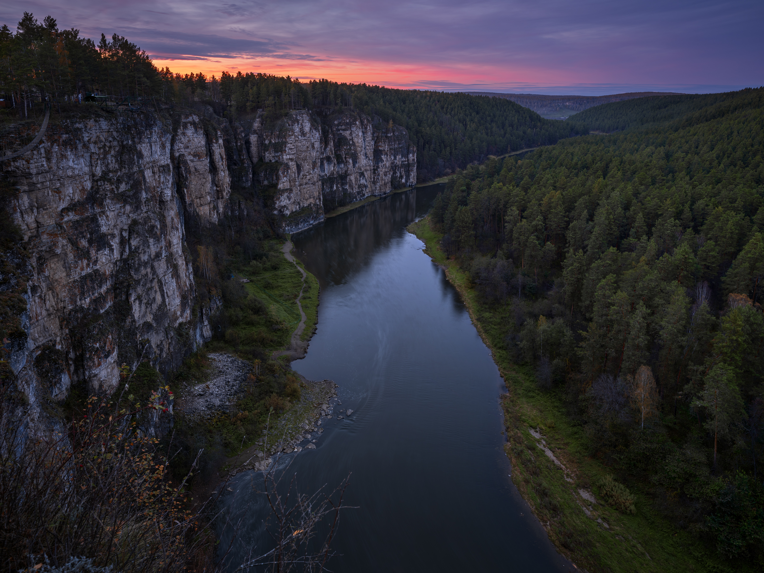 большие айские притёсы, айские притёсы, ай, река ай, челябинская область, южный урал, урал, Олег Зверев