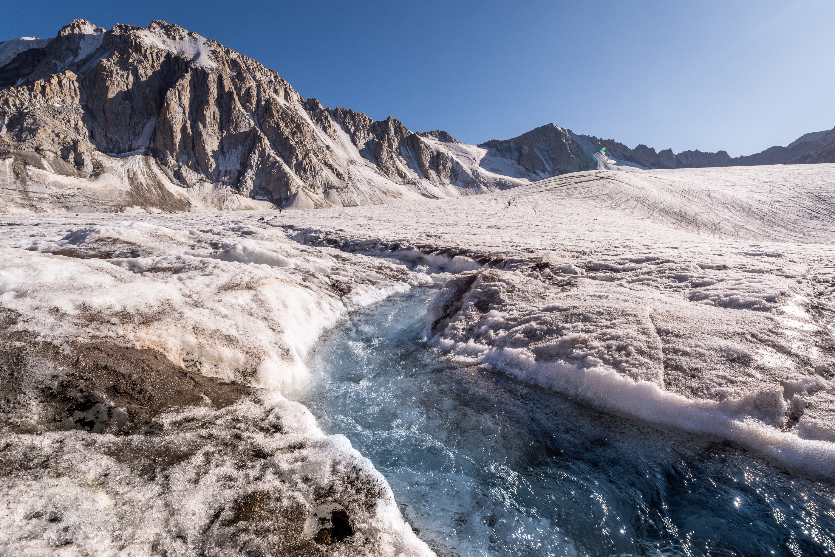 Горы, ледник, Джунгария, Казахстан, Джунгарский Алатау, Evgeniy Khilkevitch