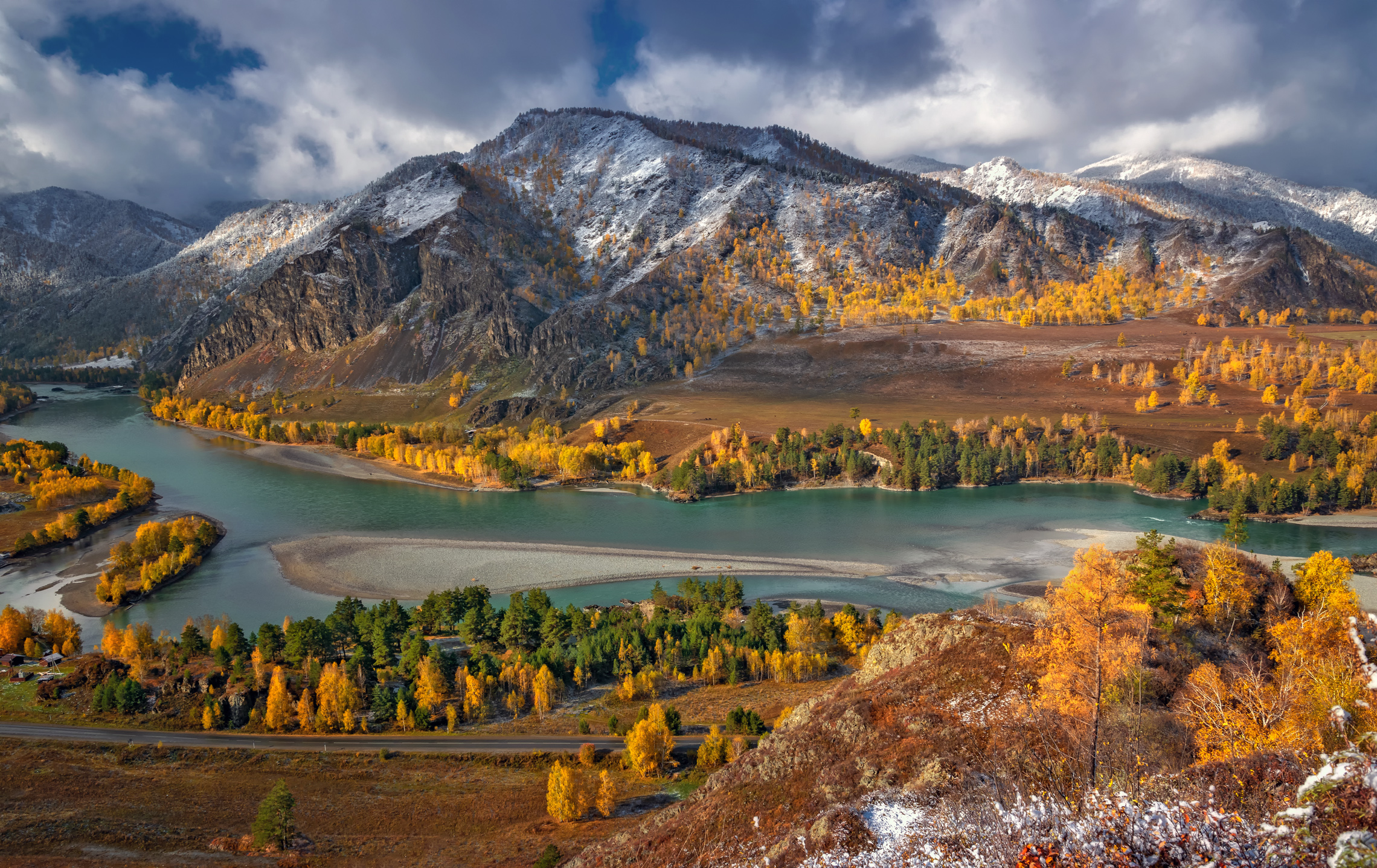 горный алтай, осень, катунь, Lora Pavlova
