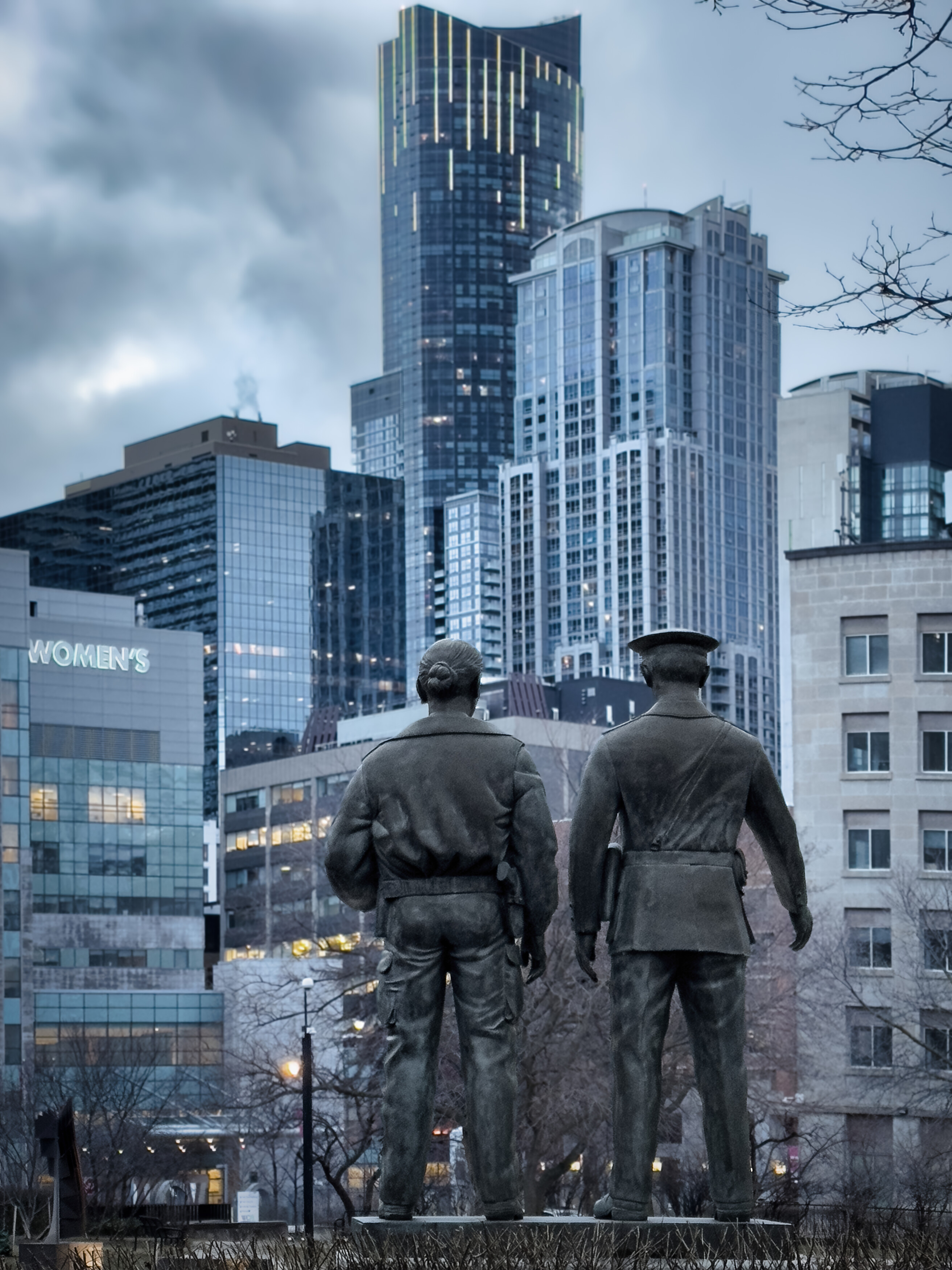 #Building #Skyscraper #Daytime #Cloud #Sky #Window #Sculpture #Tower #Statue #Art, Shpek Andrey