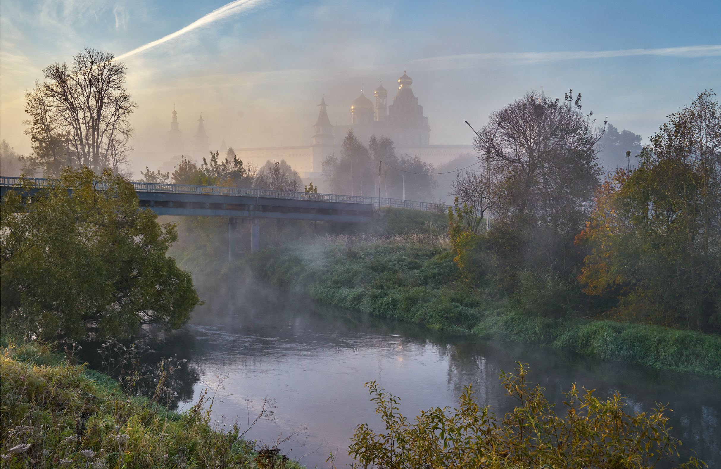новый иерусалим, река истра, осень, Медведев Александр