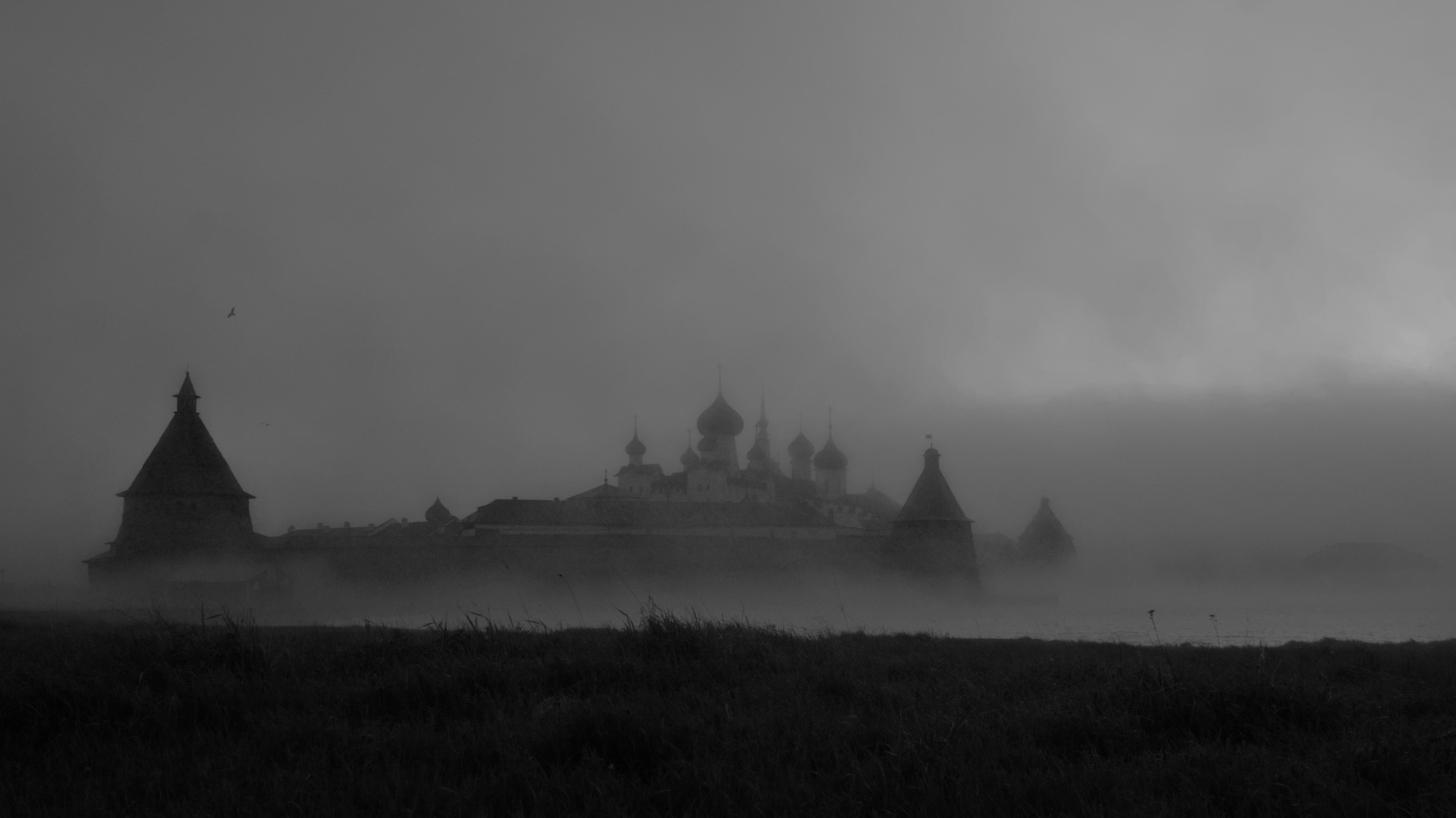 соловки архангельская_область монастырь туман лето север русский_север, Николай Потапов