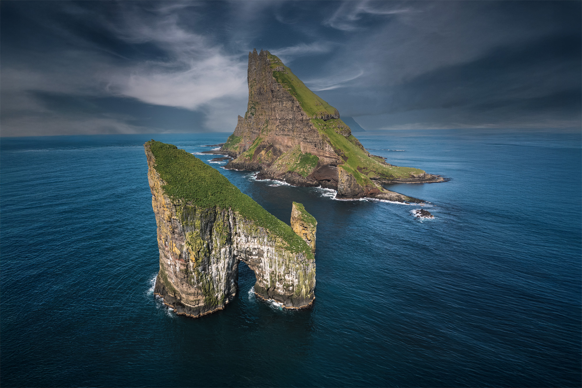 faroe, faroe islands, фарерские острова, drangarnir, аэрофотосъемка, фареры, атлантический океан, дрон, Yuriy Shevchenko
