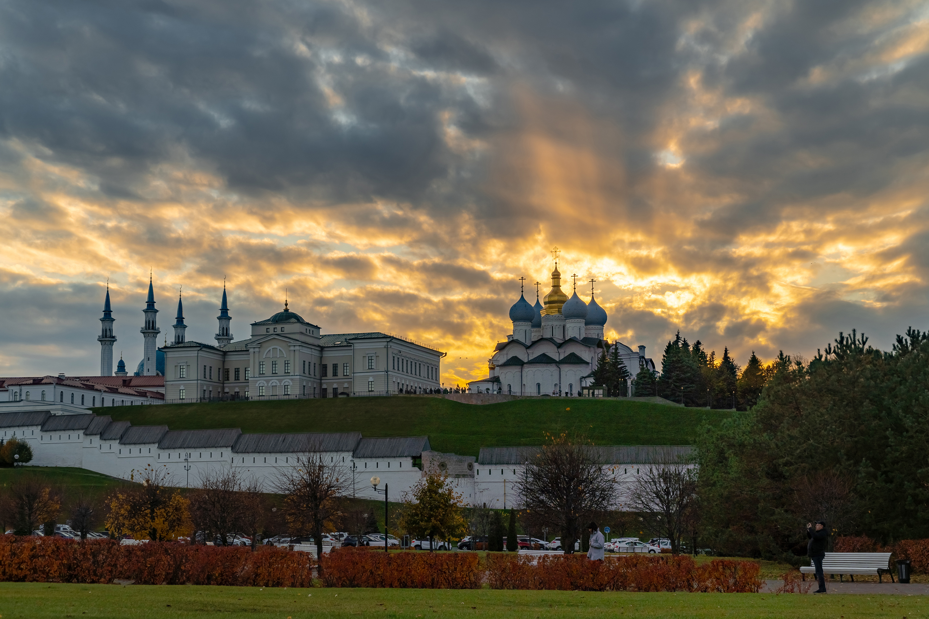 казань, казанский кремль, закат, Тильпунов Михаил