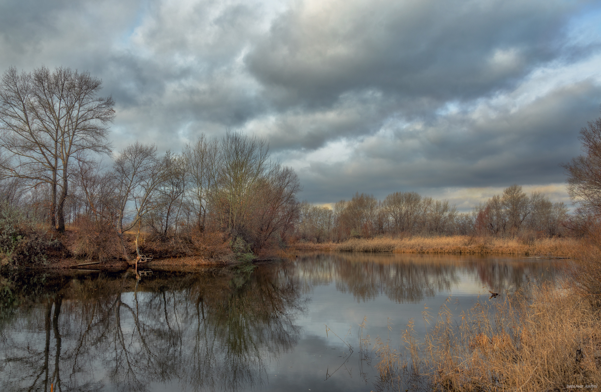 озеро, орск, осень, природа, Vasilyev Andrey