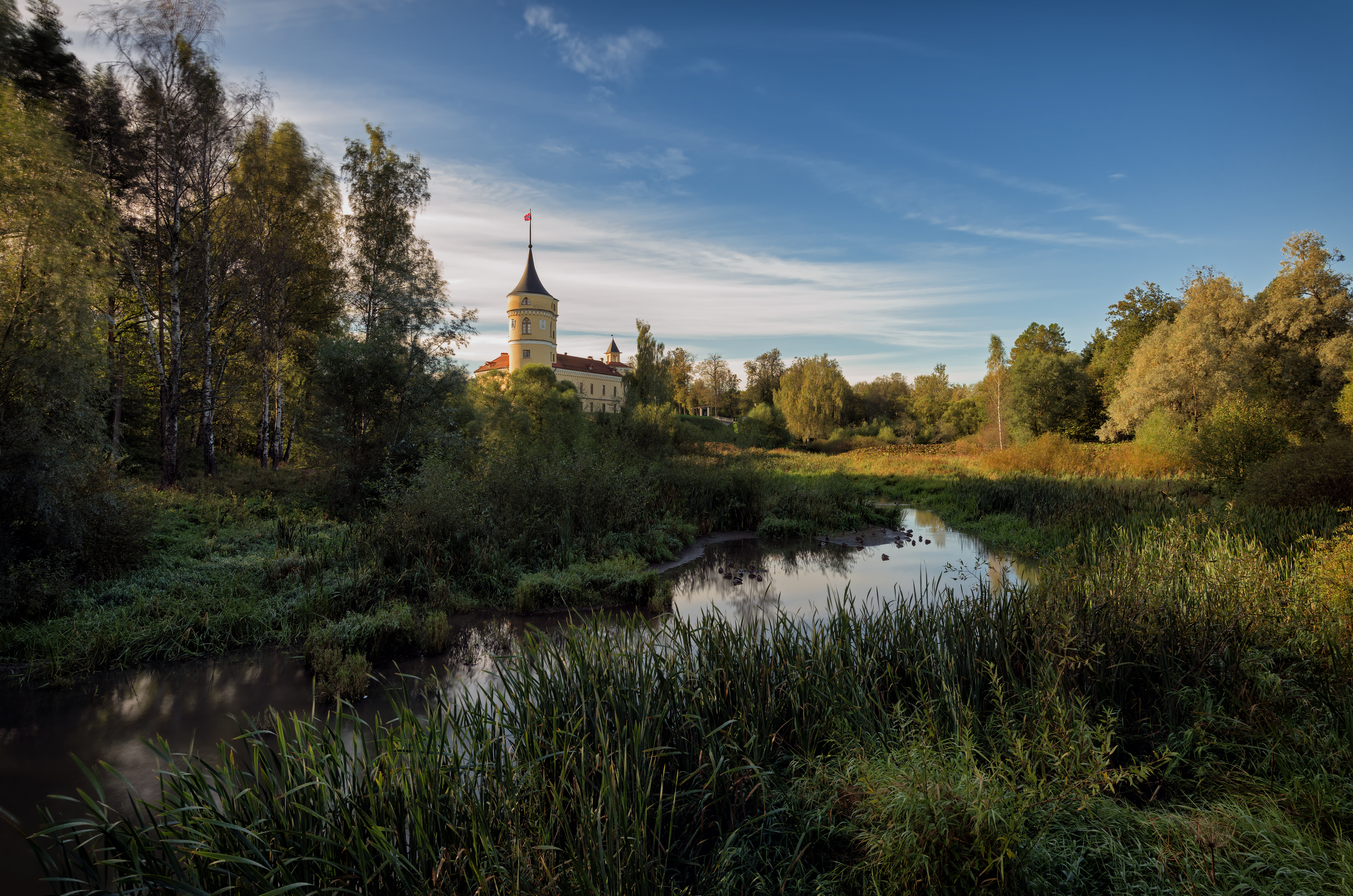 замок бип (мариенталь). санкт-петербург. павловск. осень, Тихонов Дмитрий