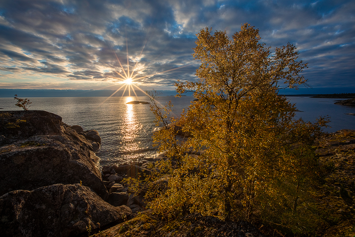 карелия, ладожское озеро, ладожские шхеры, осень., Сергей Захаров.