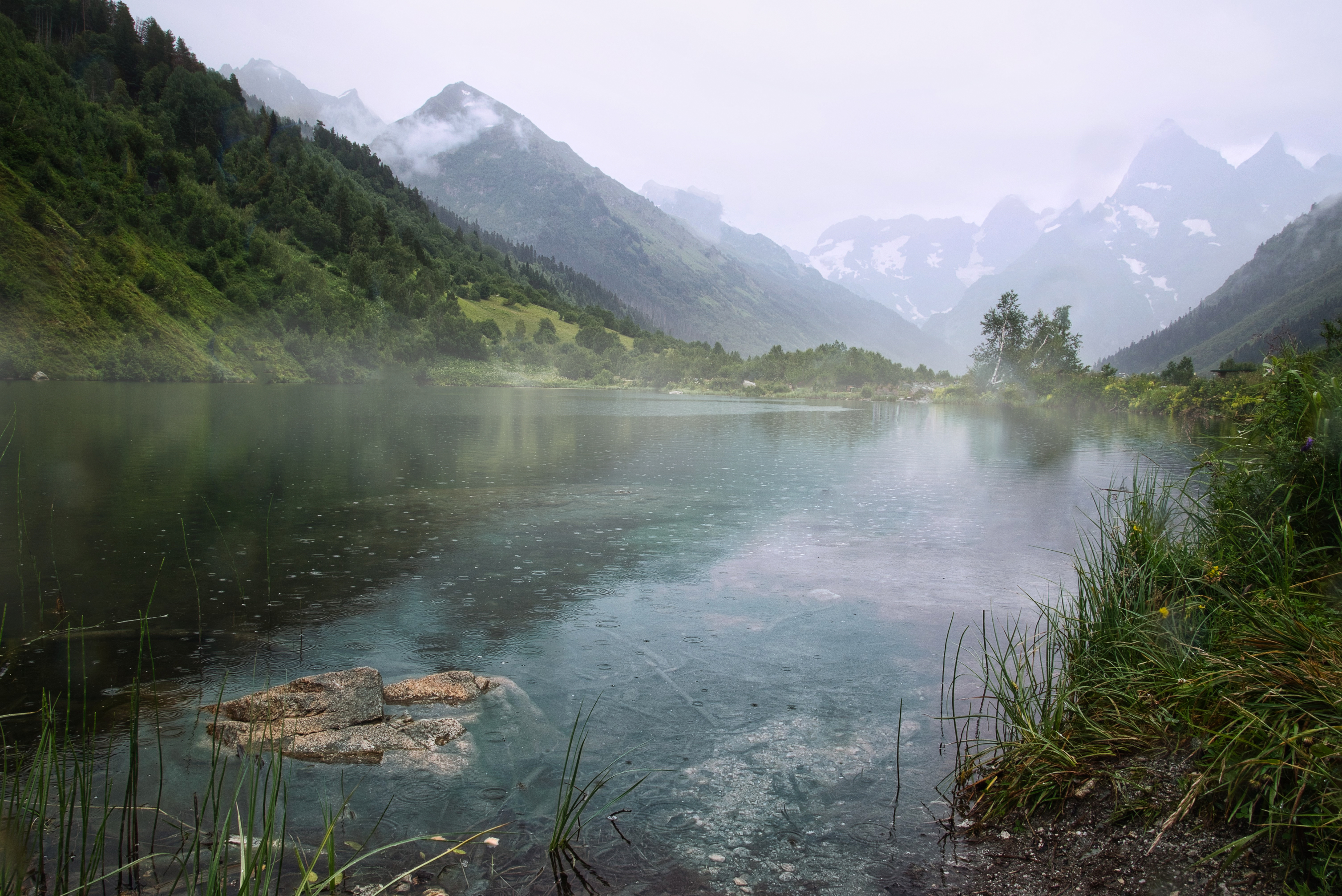 кавказ, домбай, озеро, природа,, Andrey