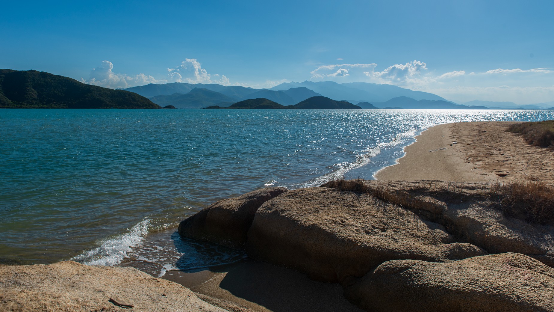 вьетнам, море, горы, облака, Мальцев Юрий