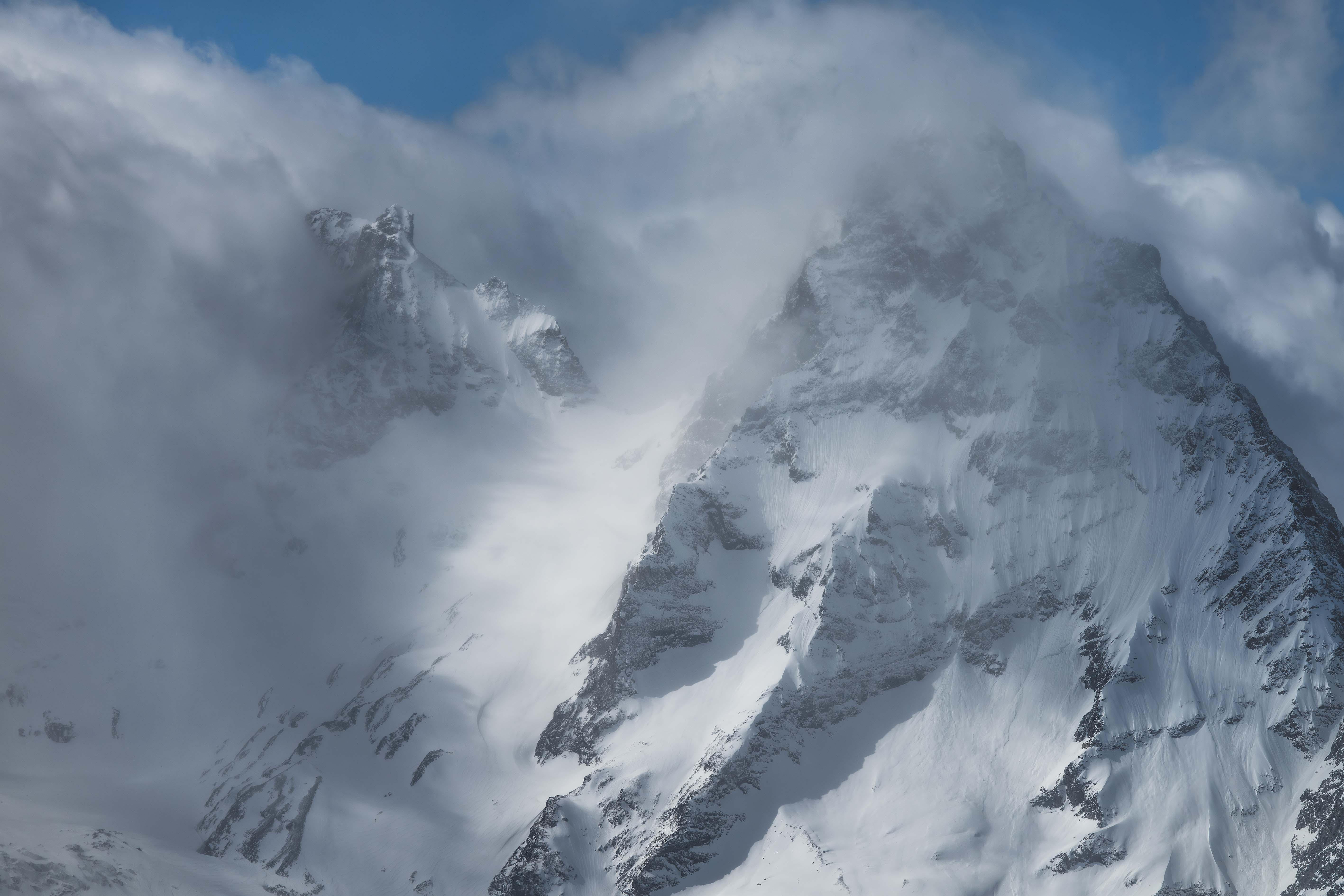 dombay, caucasus, rock, landscape, peak, nature, mountains, glacier, hiking,, Бугримов Егор