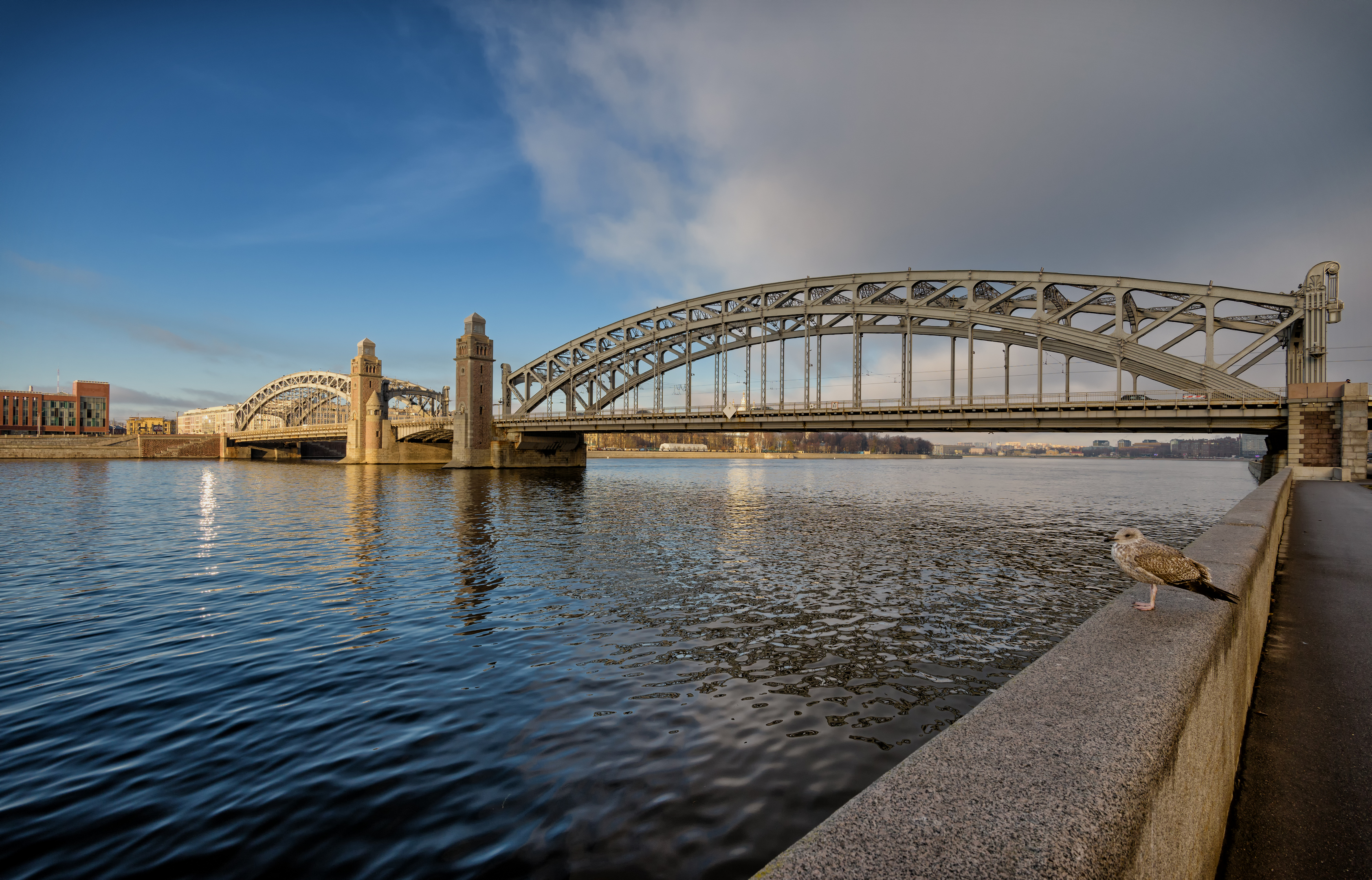спб. большеохтинский мост, Тихонов Дмитрий