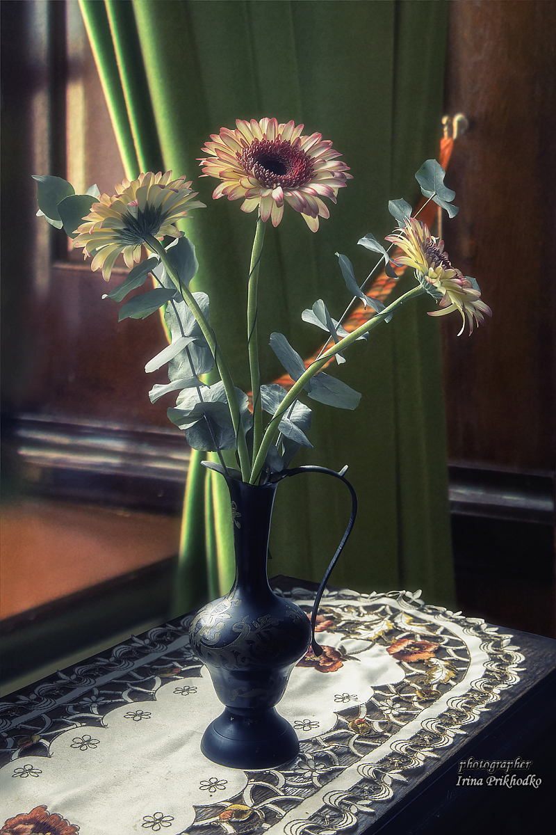 натюрморт, цветы, букеты, интерьер, Приходько Ирина