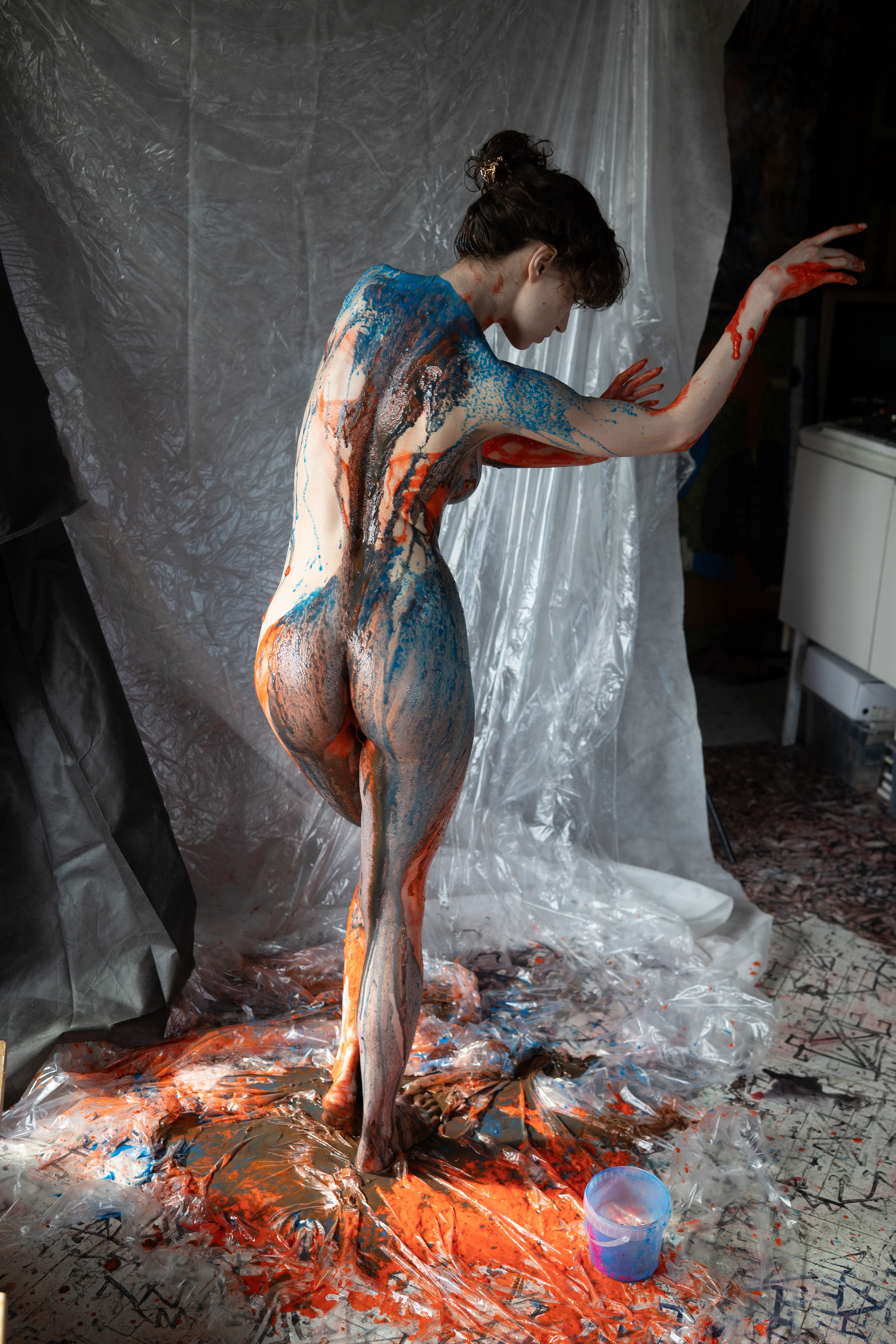 fashion, care, posing, breast, adult, nude, lady, erotic, healthy, background, breasts, people, portrait, glamour, girl, health, black, sexy, pose, attractive, pretty, figure, female, model, hair, beautiful, naked, body, caucasian, beauty, YA IGOR