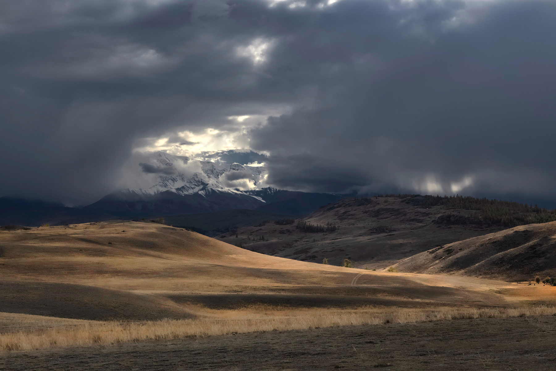алтай, осень, непогода, северо-чуйский хребет, Марина Фомина