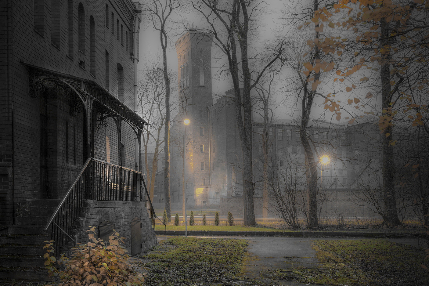 нарва осень вечер ноябрь кренгольм, Четвертной Сергей