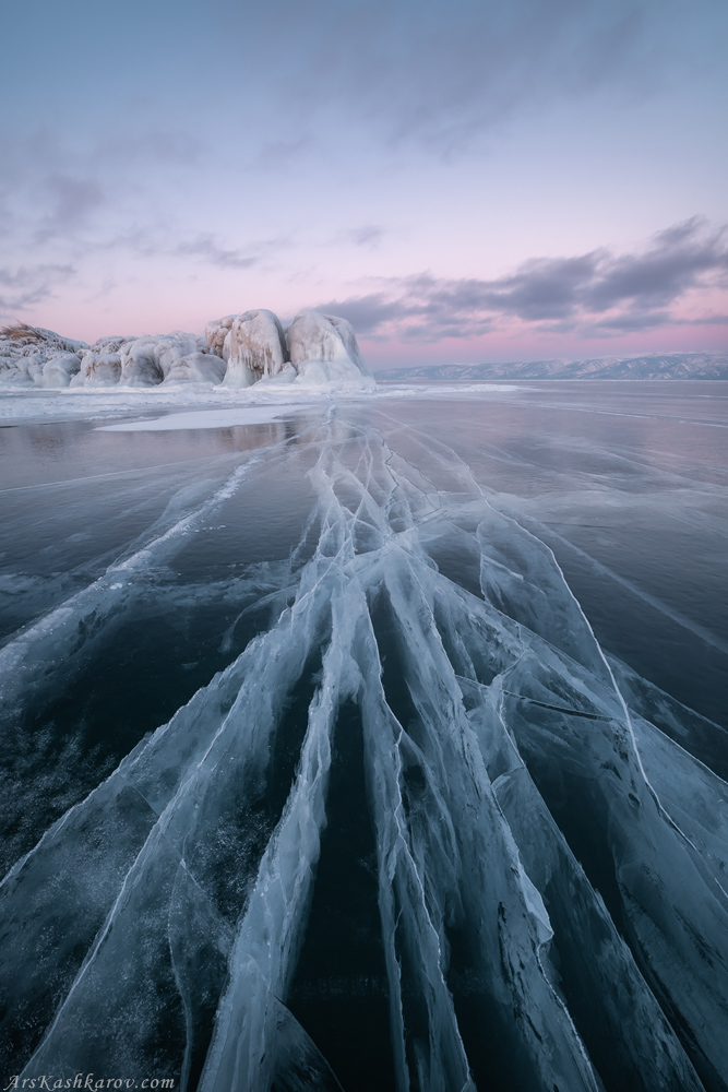 зимний байкал, байкальский лед, ольхон, малое море, чистый лёд, ольхонские ворота, огой, хобой, иркутск, Арсений Кашкаров