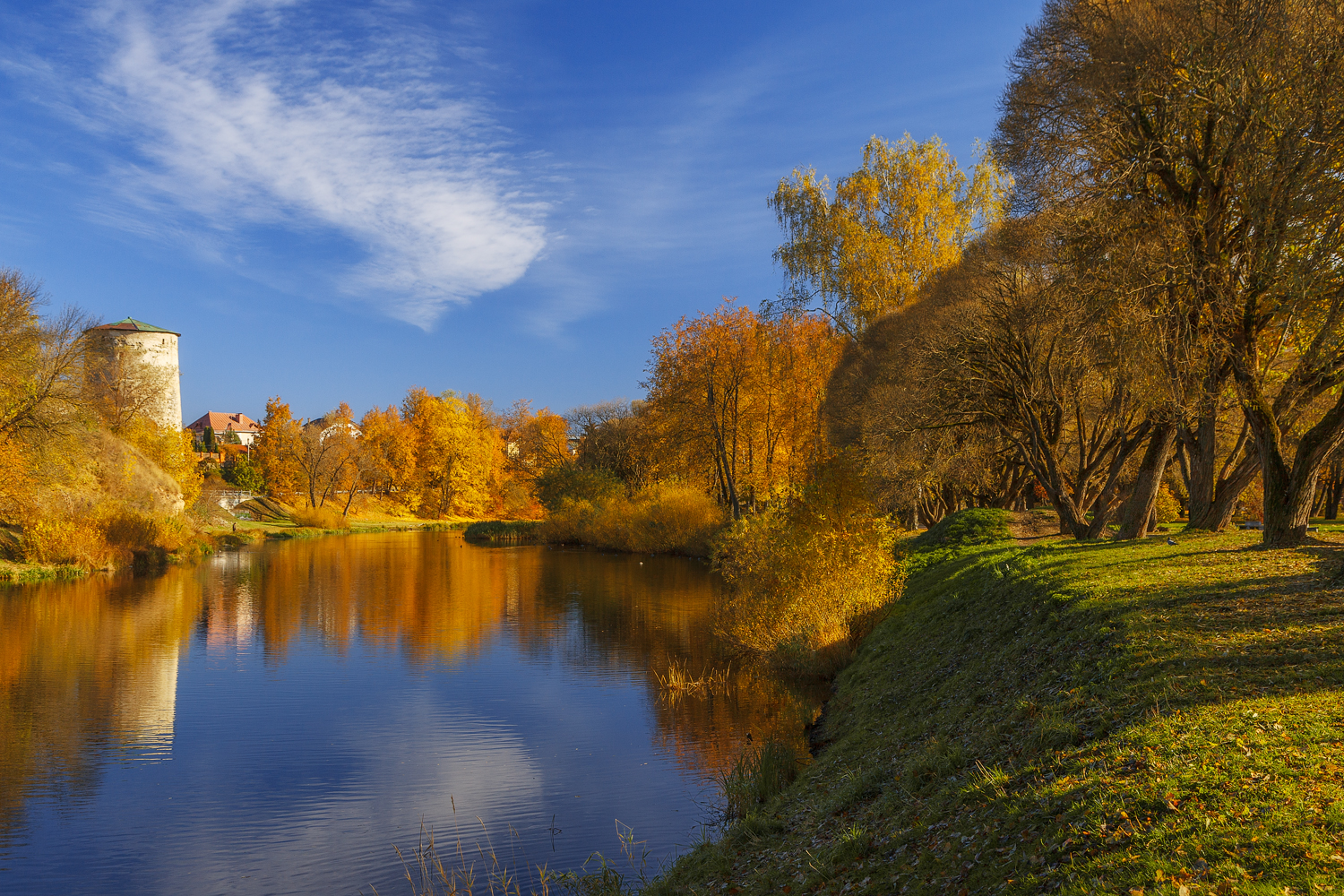 осень, небо, природа, Liliya Semenova