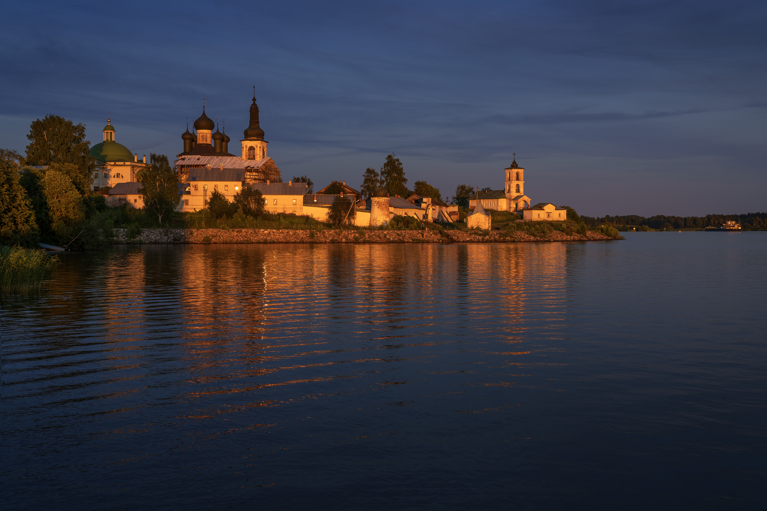 горицы, горицы на шексне, шексна, вологодская область, вечер, закаь, Олег Зверев