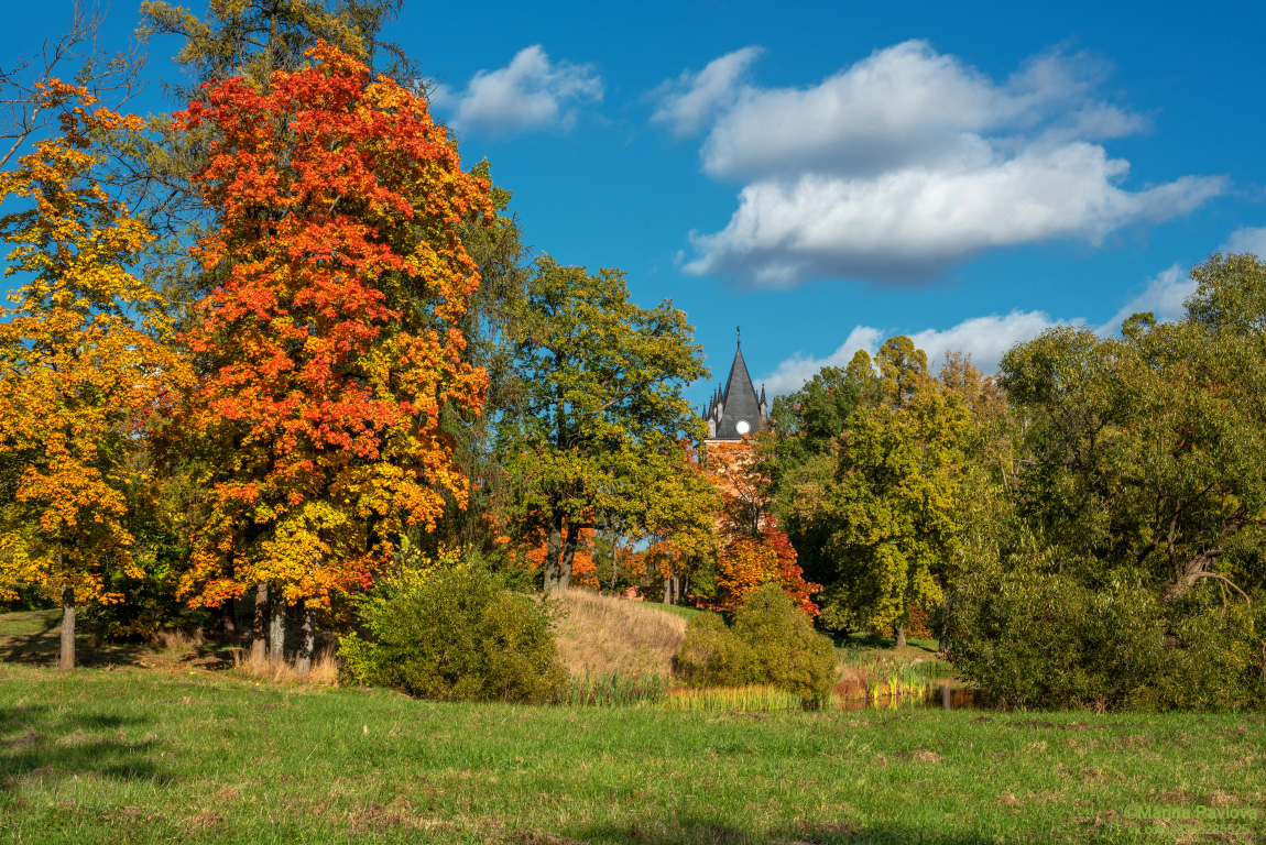 город, архитектура,александровский парк, пейзажный парк, замок \\\"шапель\\\", город пушкин, царское село, Павлова Марина