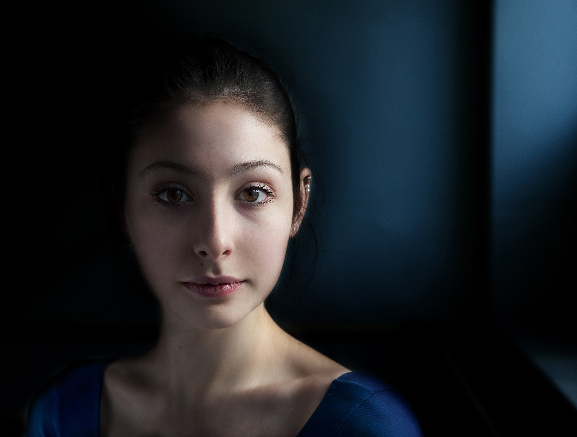 юная балерина, танцовщица, портрет девушки, Ходос Илья