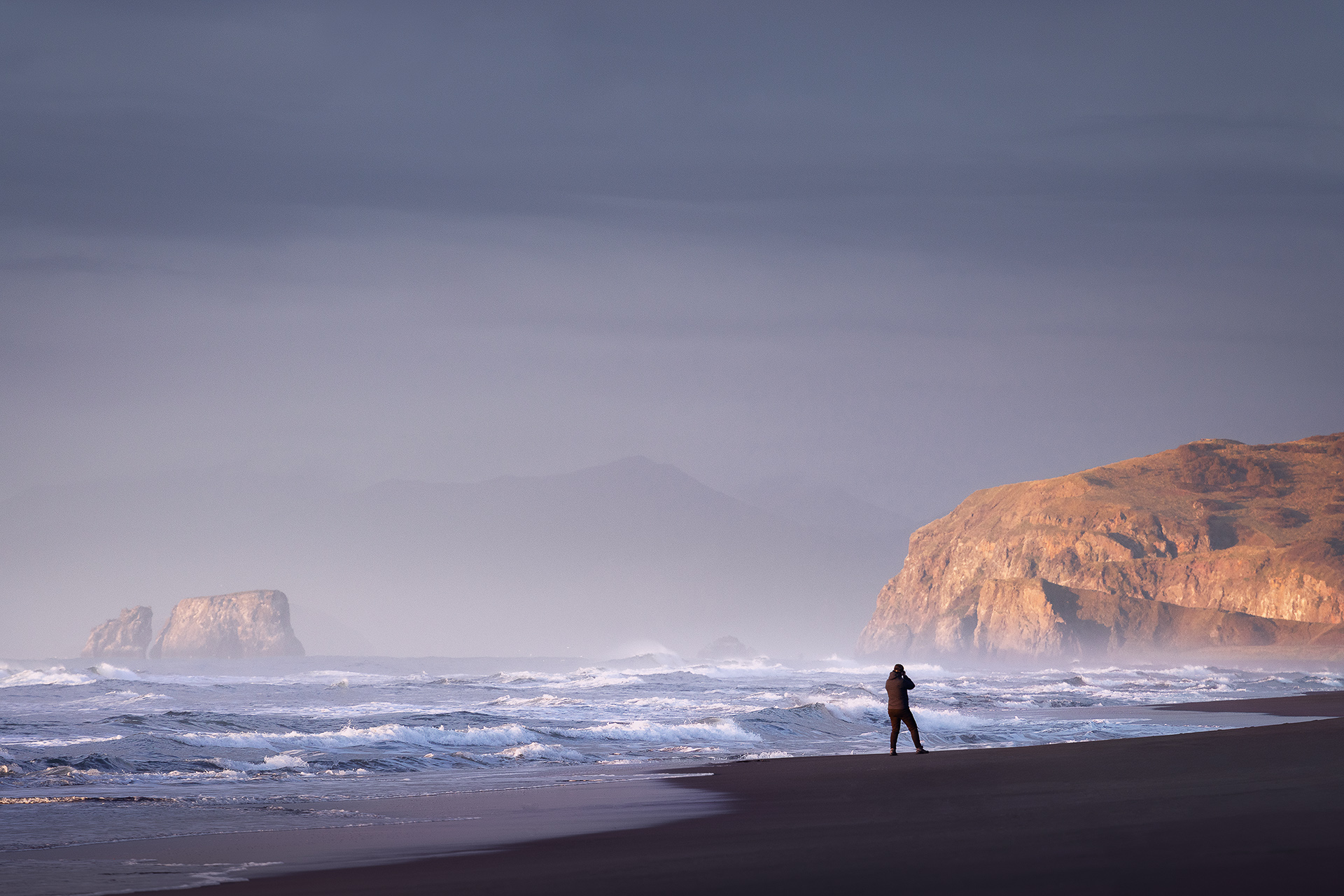 камчатка, халактырский пляж,, Дмитрий Купрацевич