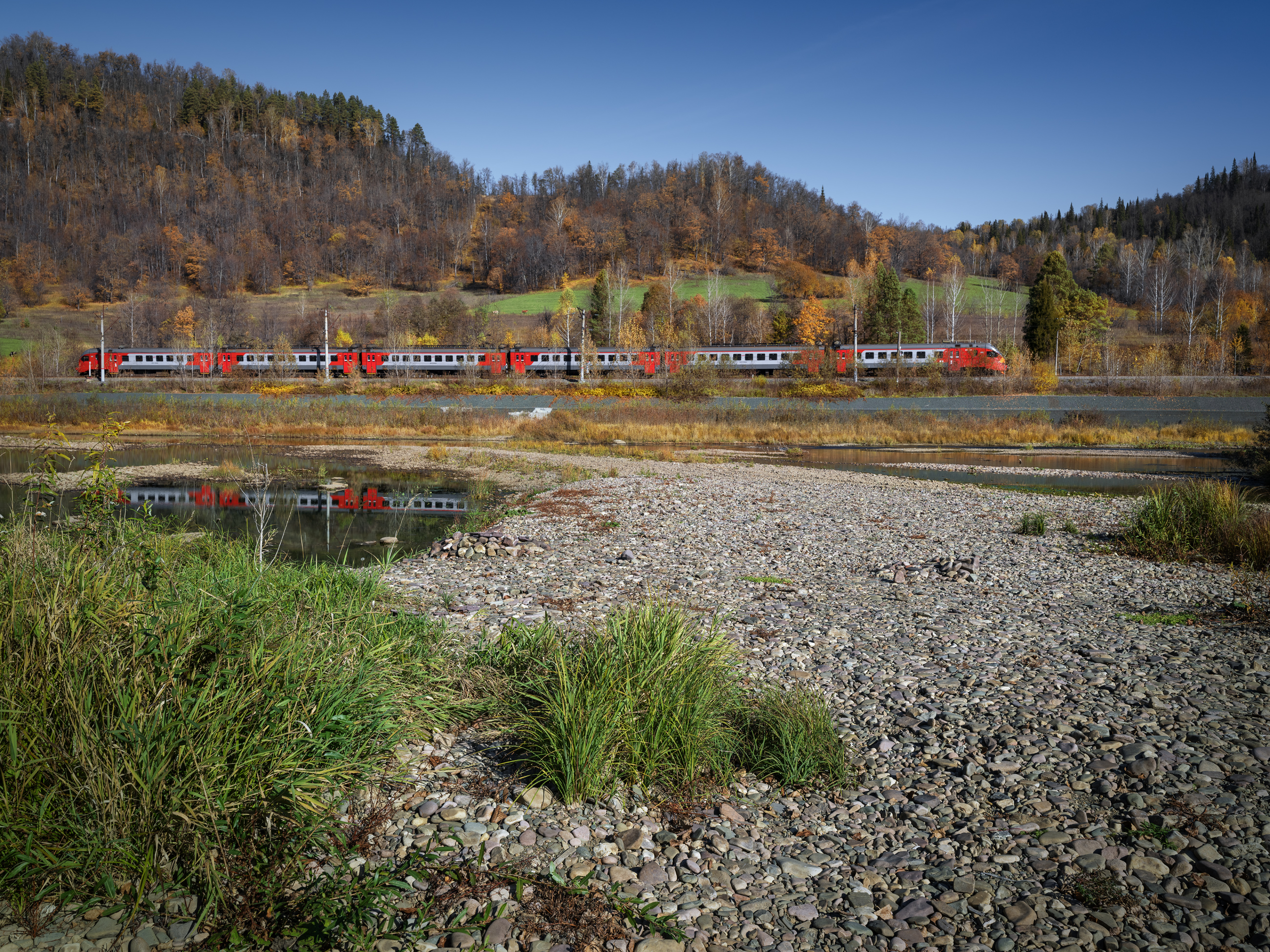 инзер, розовые скалы, поезд, башкирия, Олег Зверев