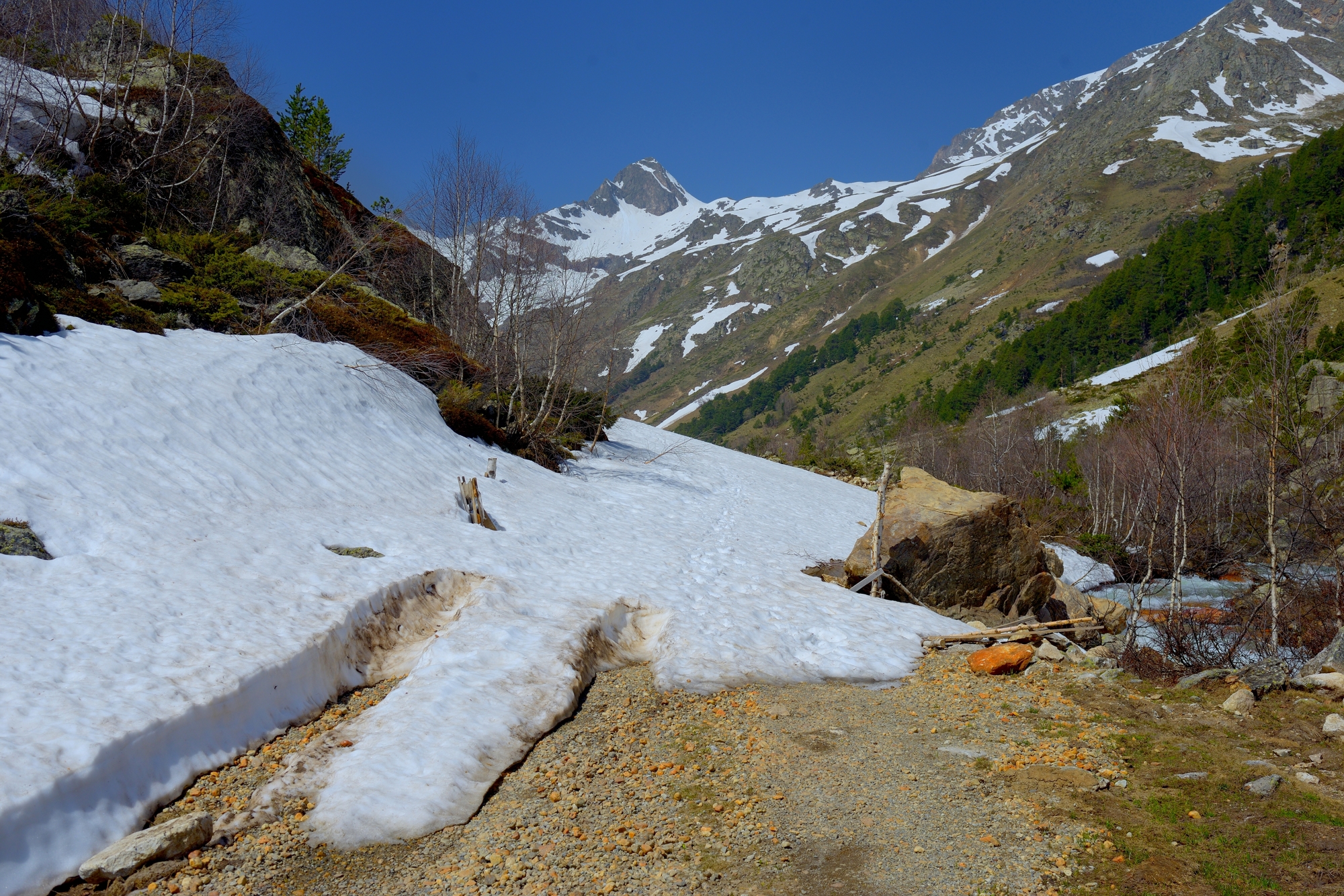 горы весна кавказ, Александр Жарников